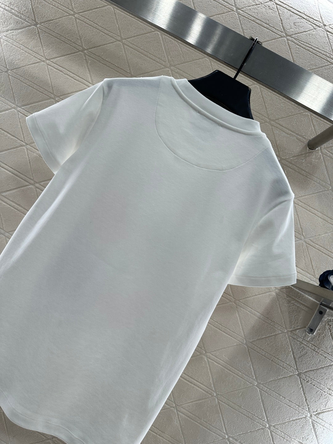 26NEW Crew Neck Logo Print Short-Sleeve
