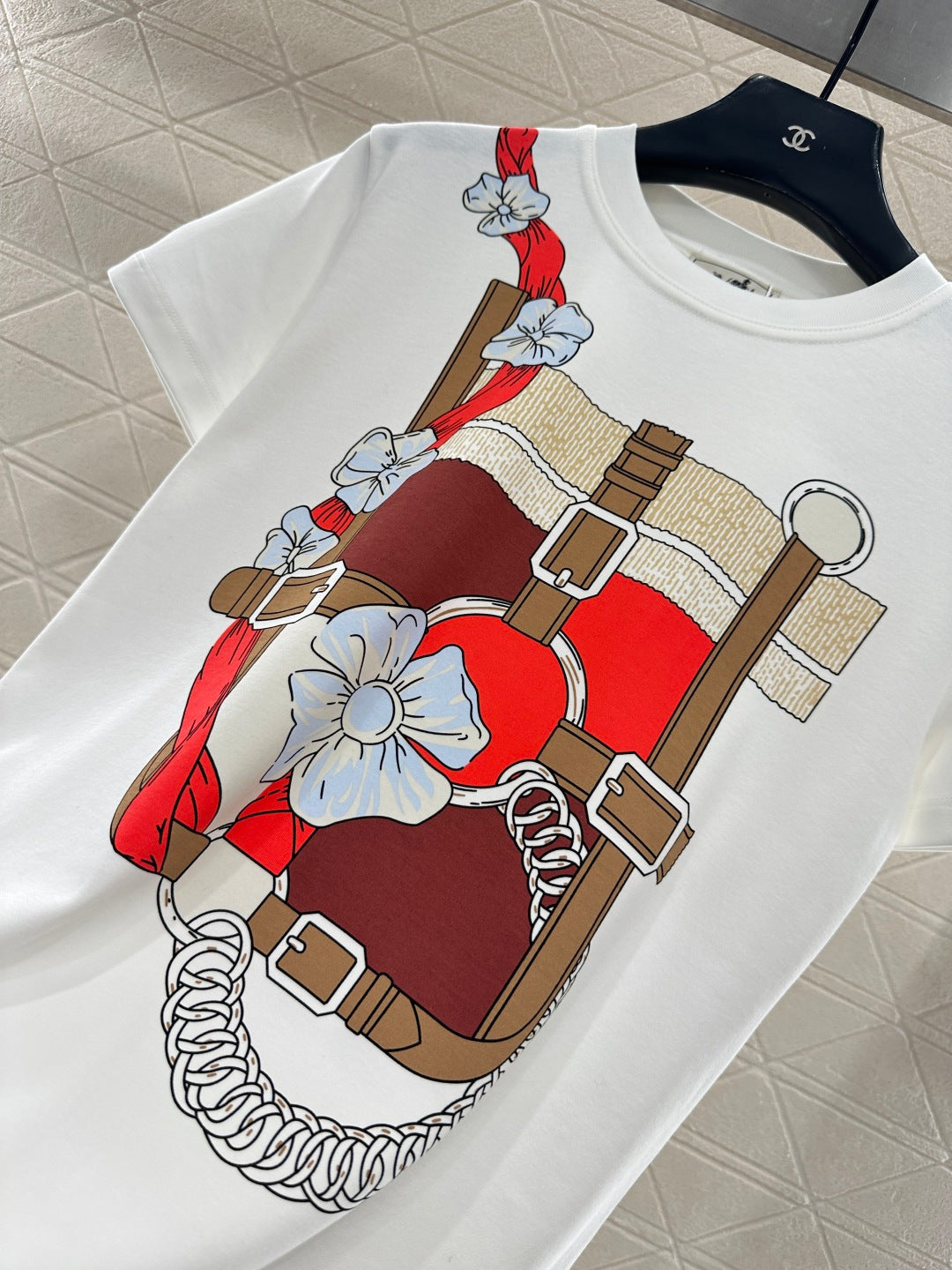 26NEW Crew Neck Logo Print Short-Sleeve