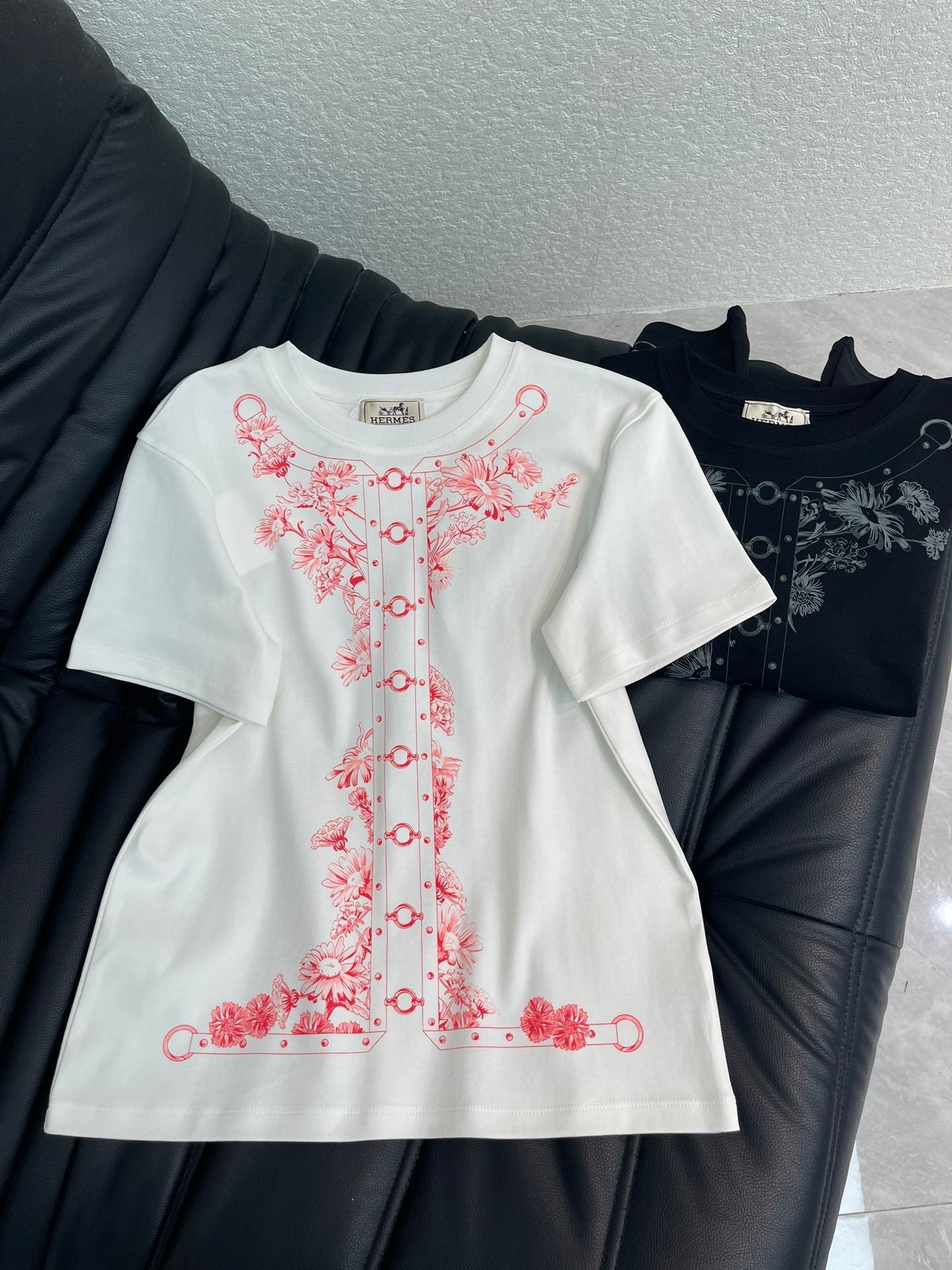26NEW Spring/Summer Crew Neck Printed T-Shirt
