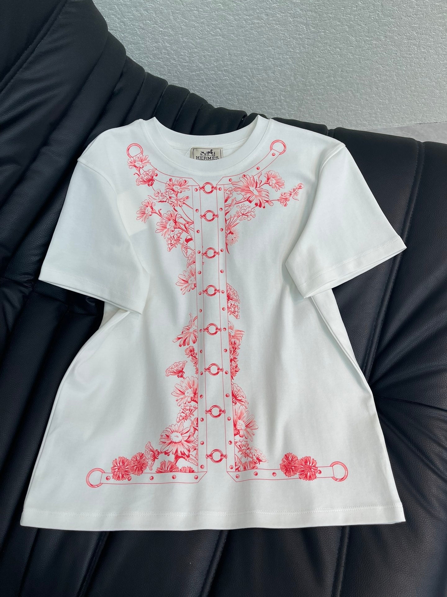 26NEW Spring/Summer Crew Neck Printed T-Shirt