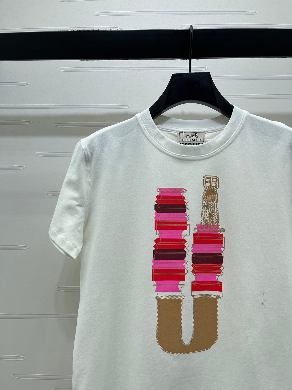 26NEW Early Spring Crew Neck Printed T-Shirt