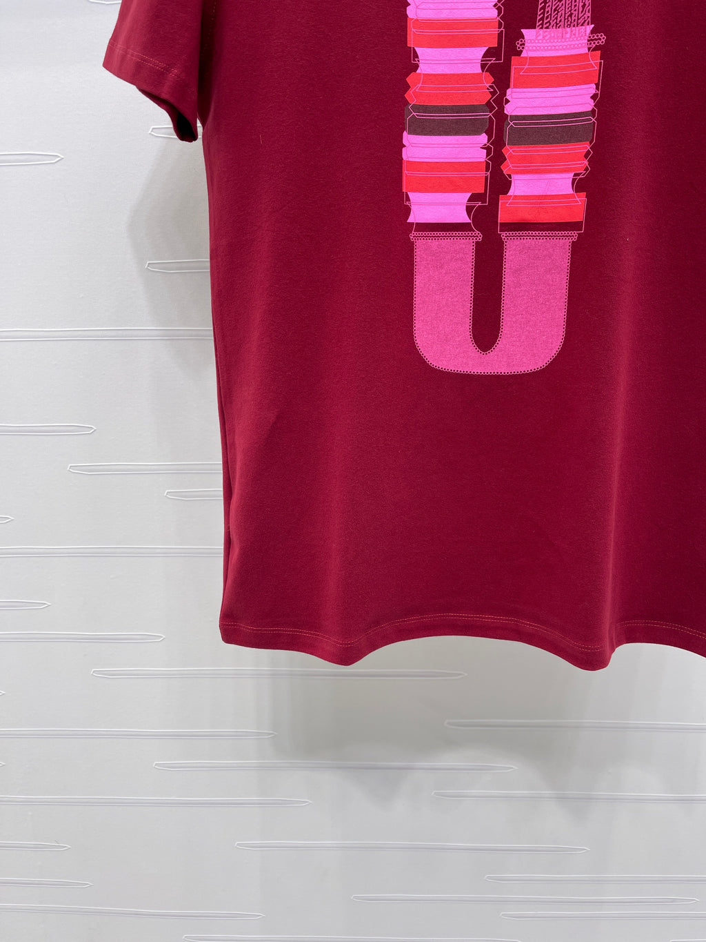 26NEW Early Spring Crew Neck Printed T-Shirt
