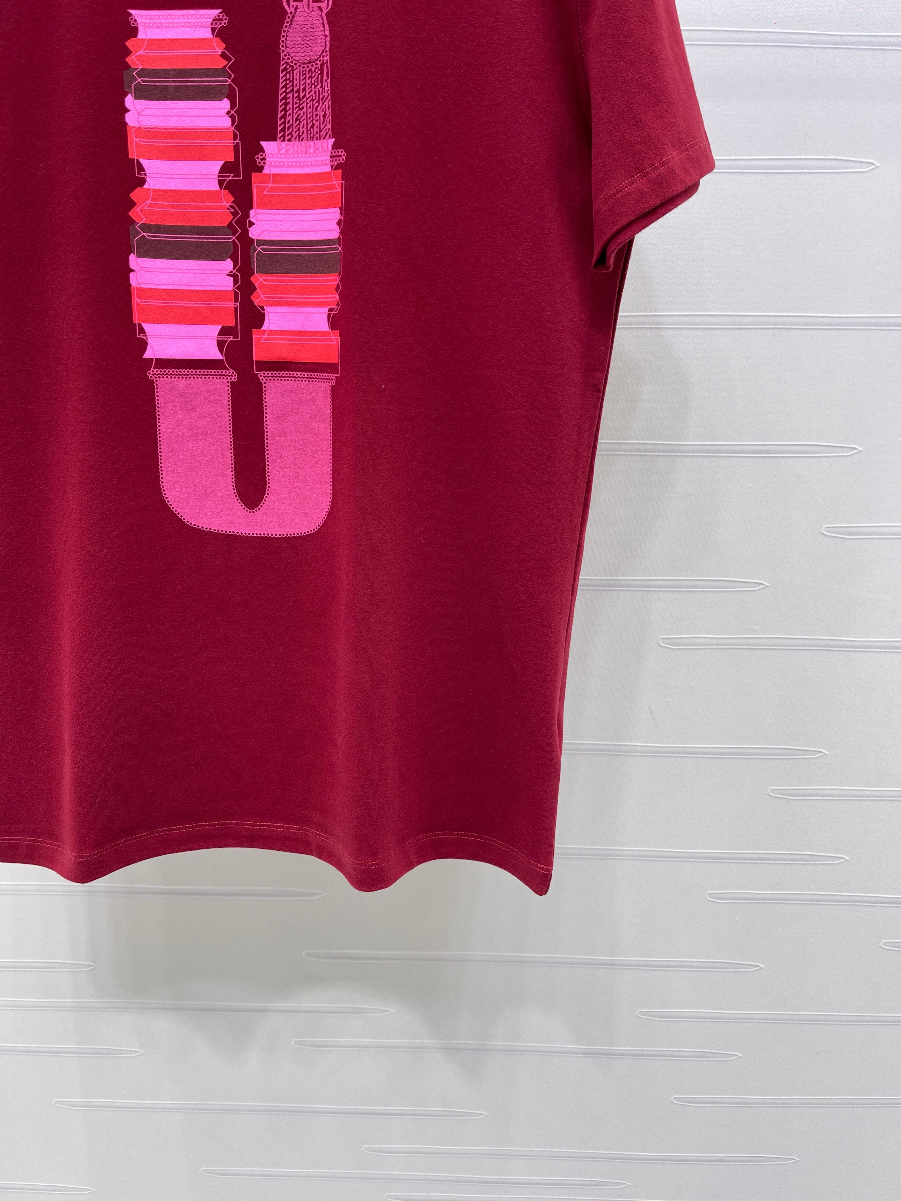 26NEW Early Spring Crew Neck Printed T-Shirt