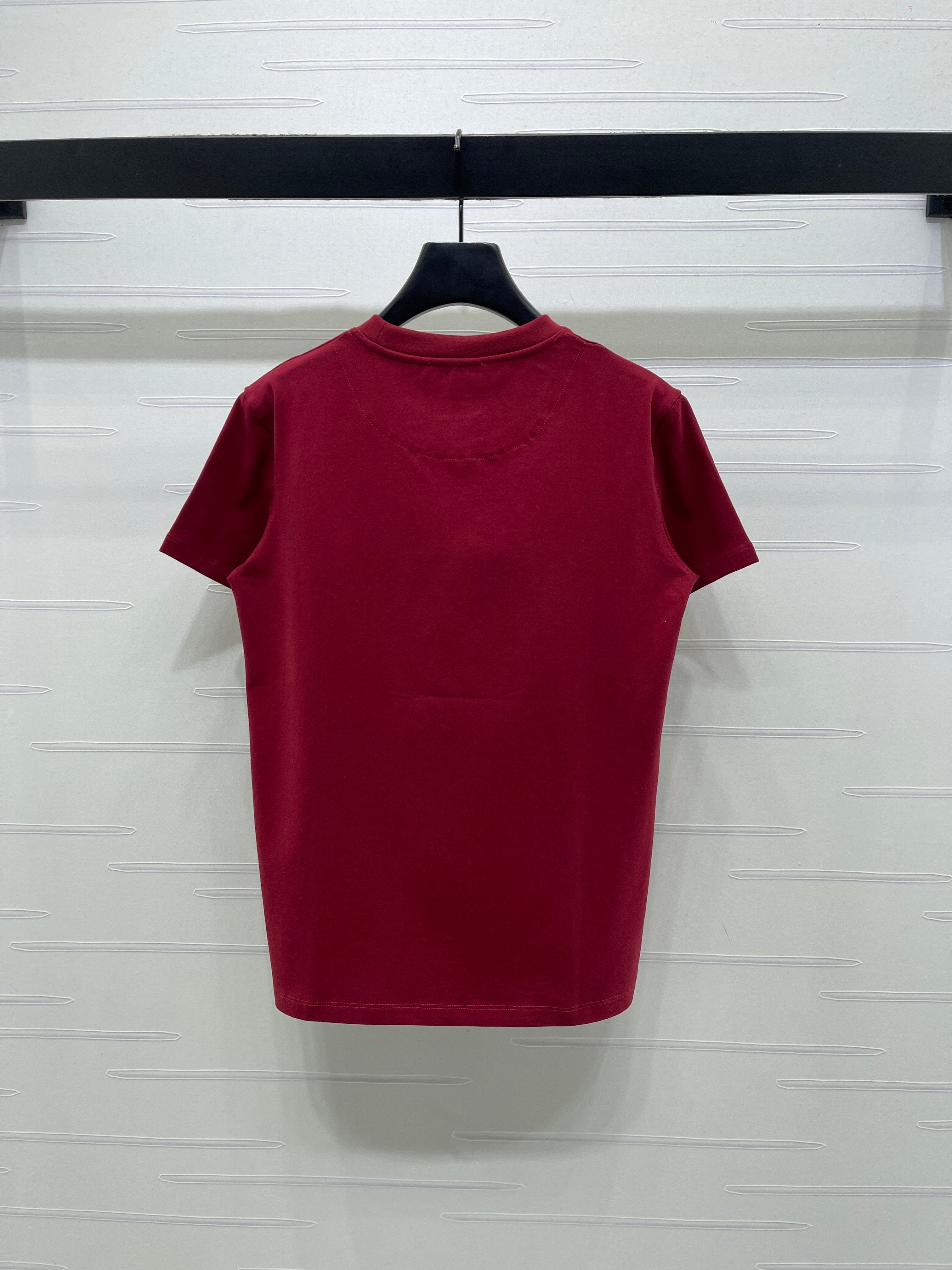 26NEW Early Spring Crew Neck Printed T-Shirt