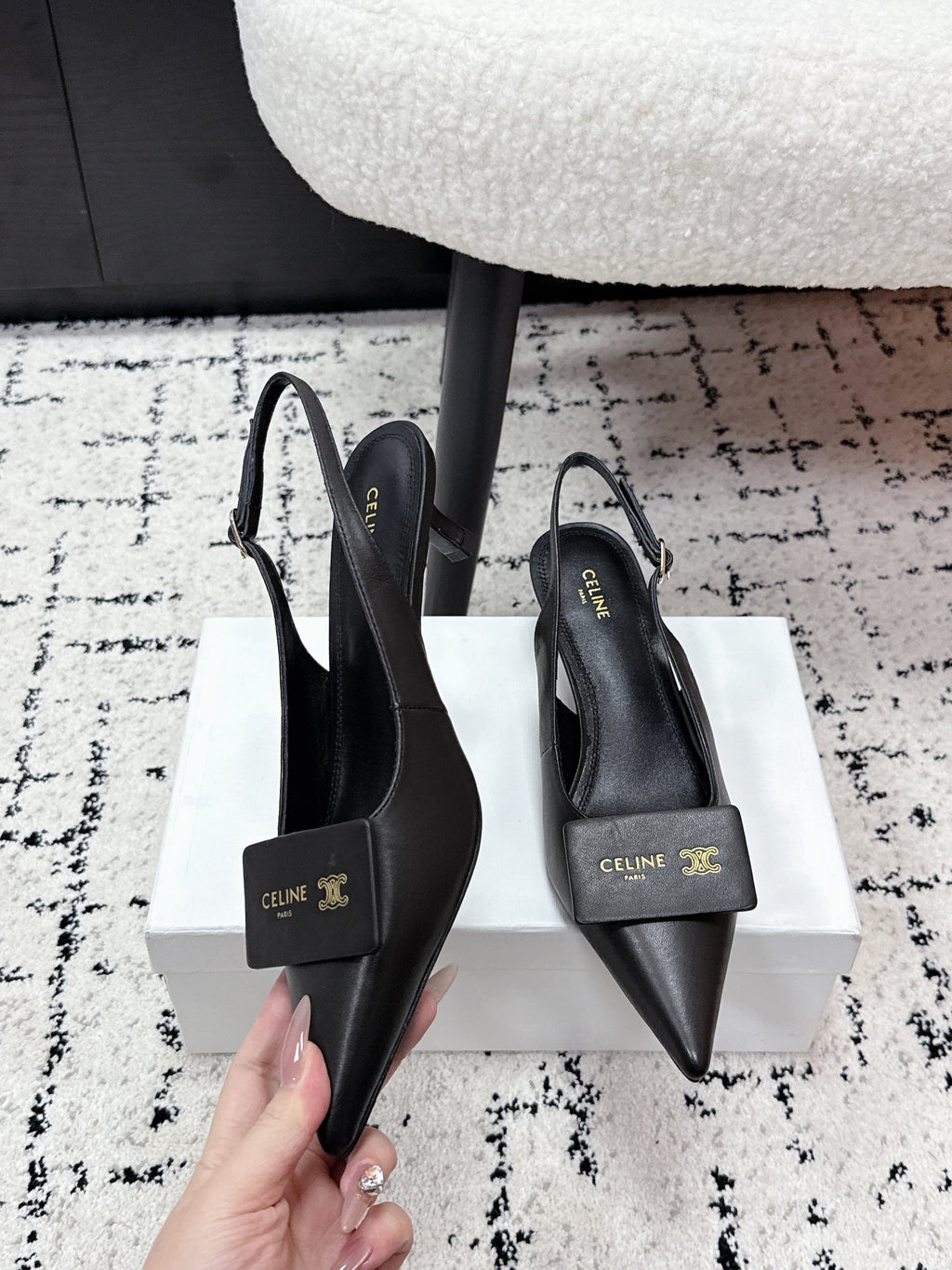 26NEW's signature open-toe buckle high heels