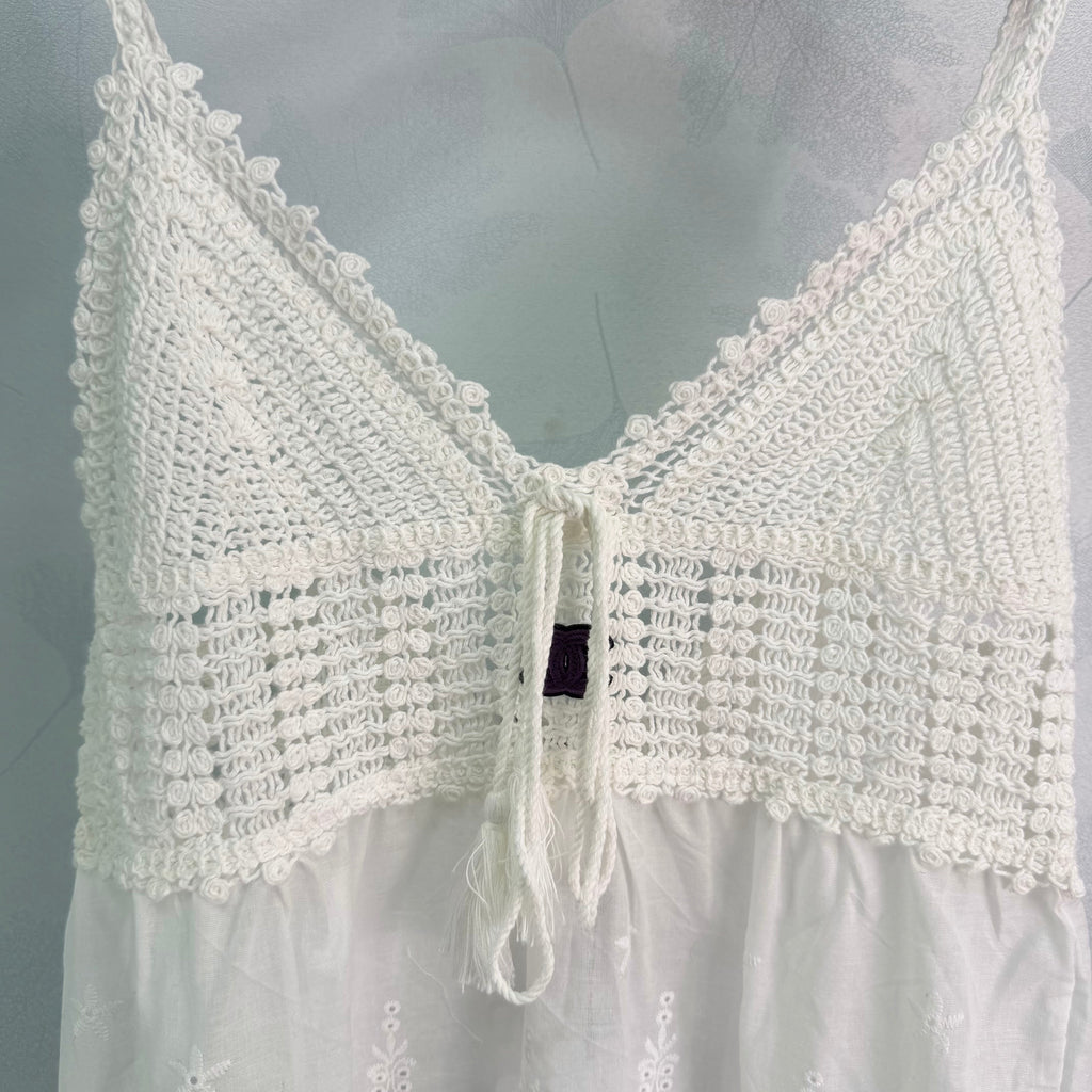 26NEW Hand-crocheted patchwork camisole