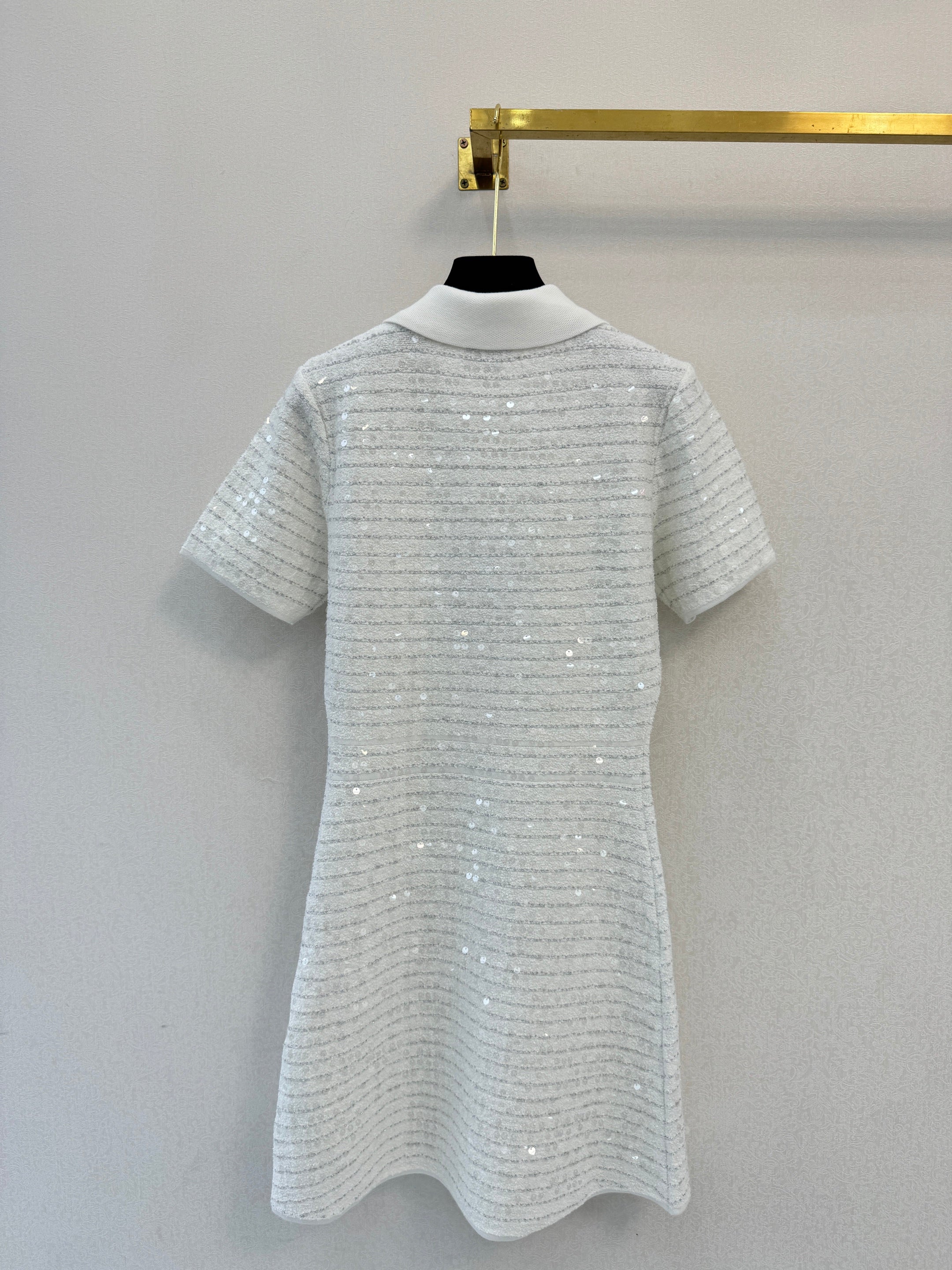 26NEW Polo collar short-sleeved dress