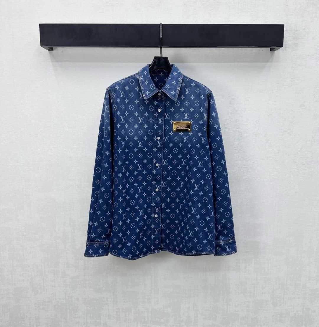 26NEW Logo Denim Shirt