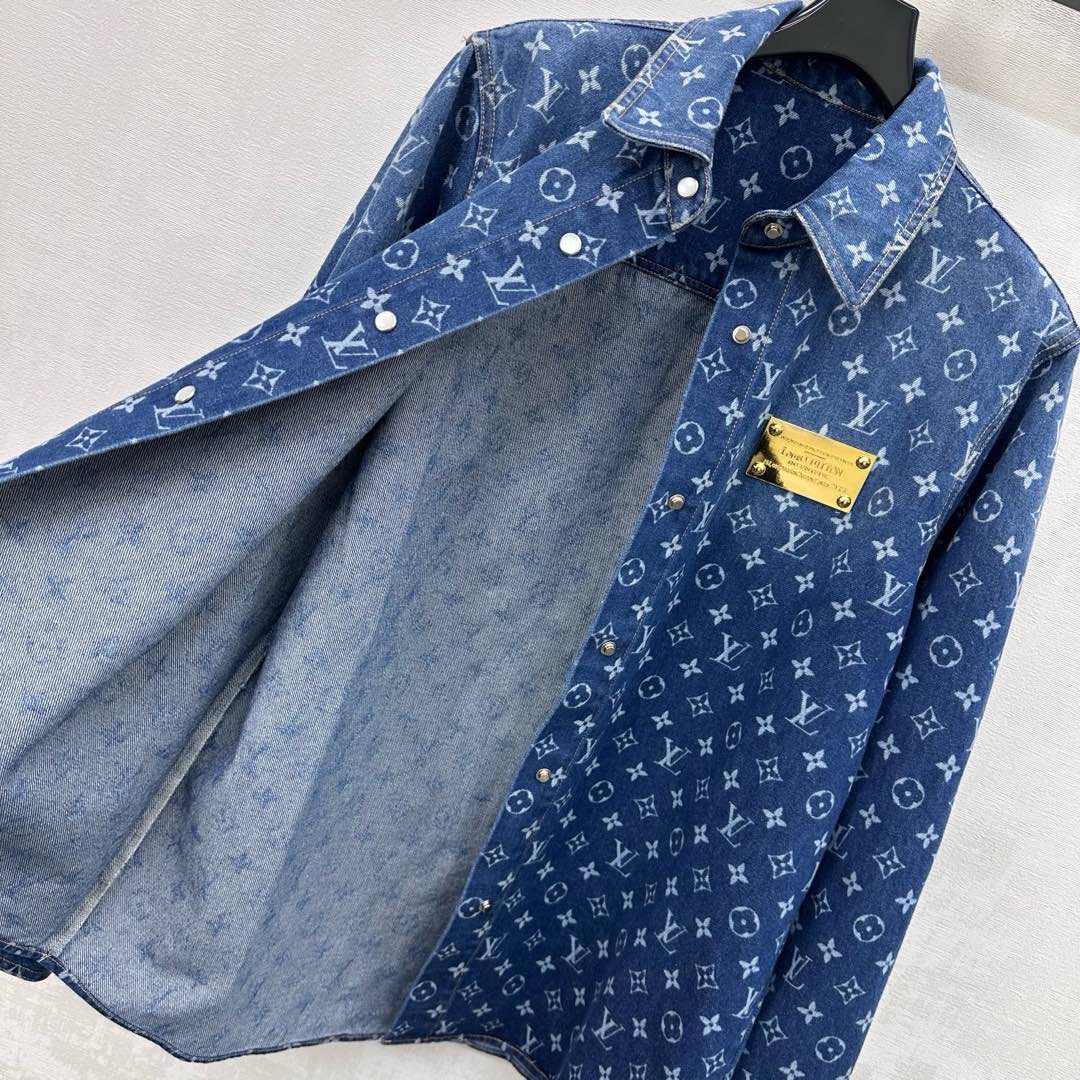 26NEW Logo Denim Shirt