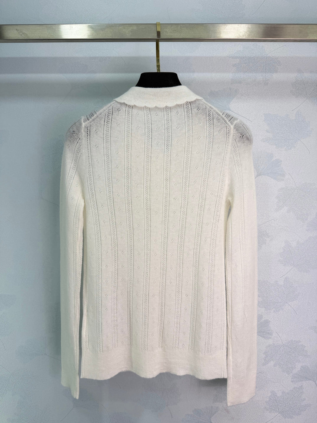 26NEW off-white knitted cardigan