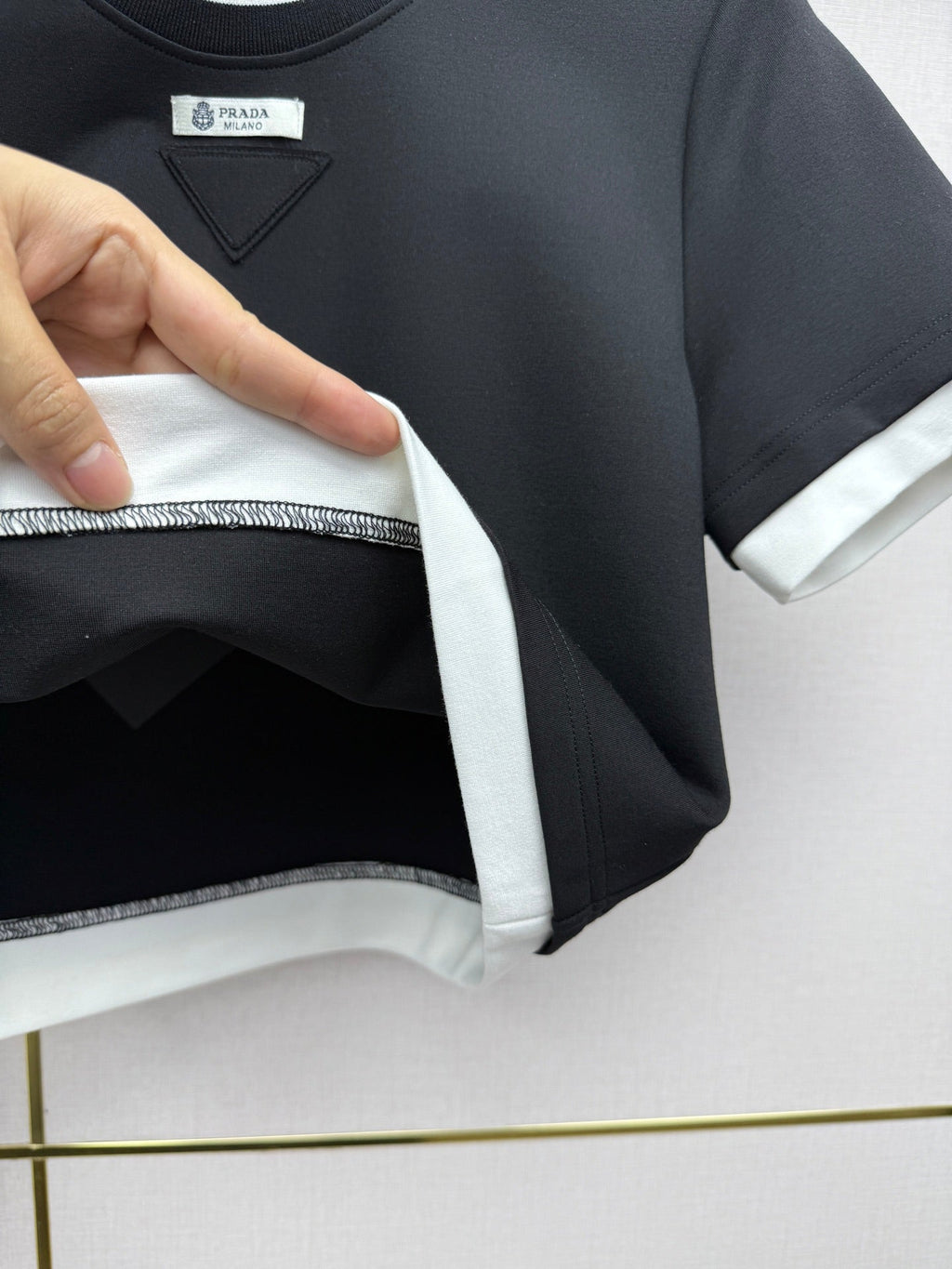 26NEW Short-sleeved T-shirt + Skirt Set