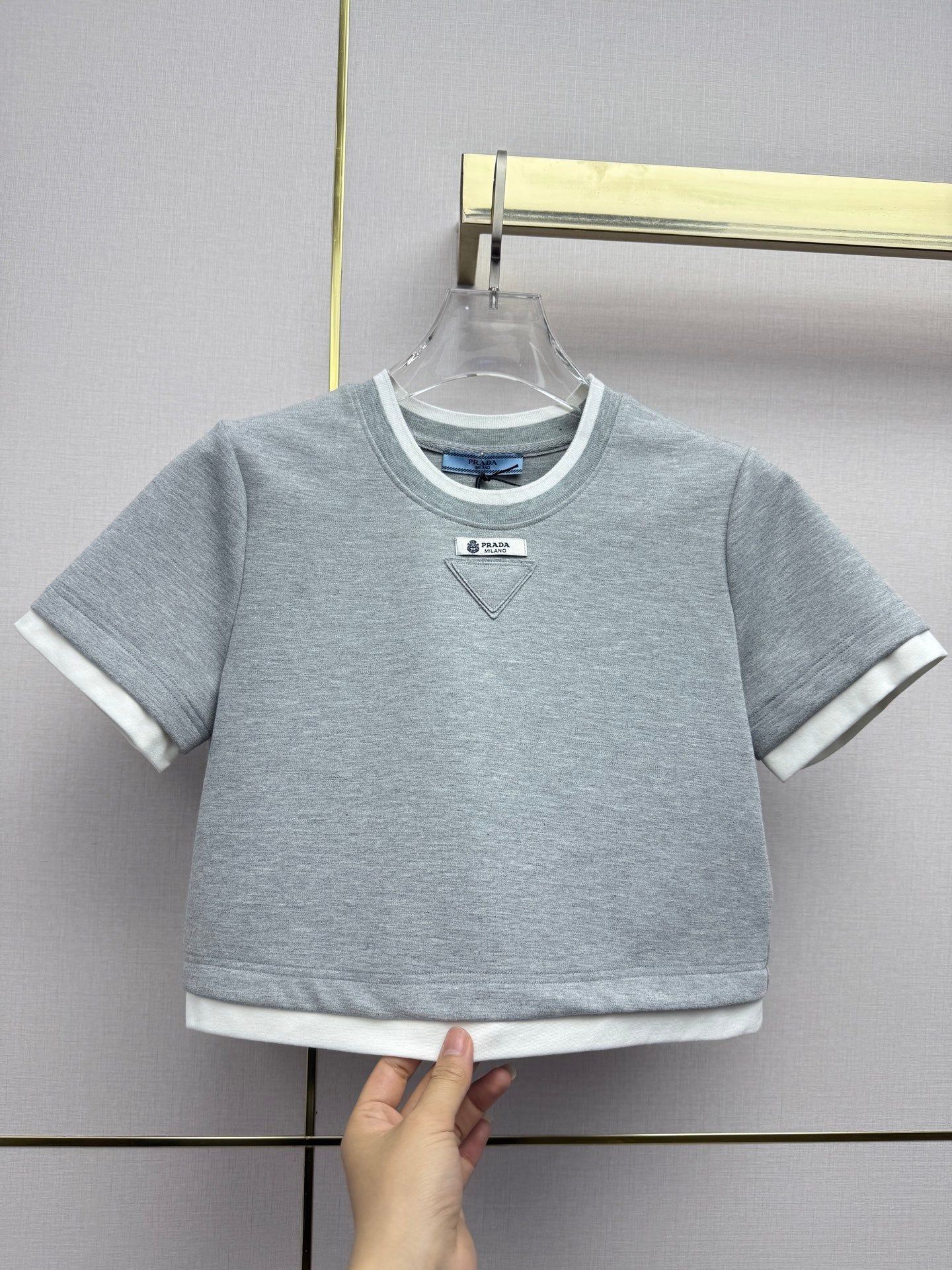 26NEW Short-sleeved T-shirt + Skirt Set