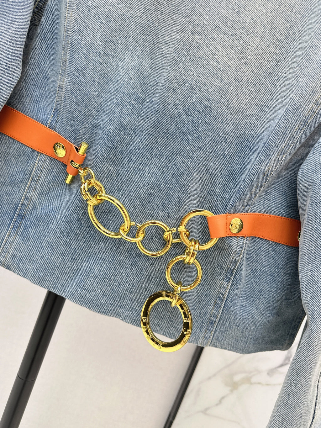 26SS New Distressed Washed Denim Jacket