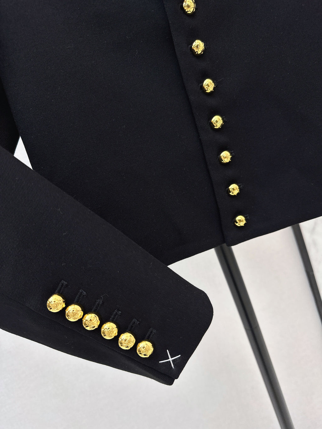 26SS Gold Buckle Trim Jacket