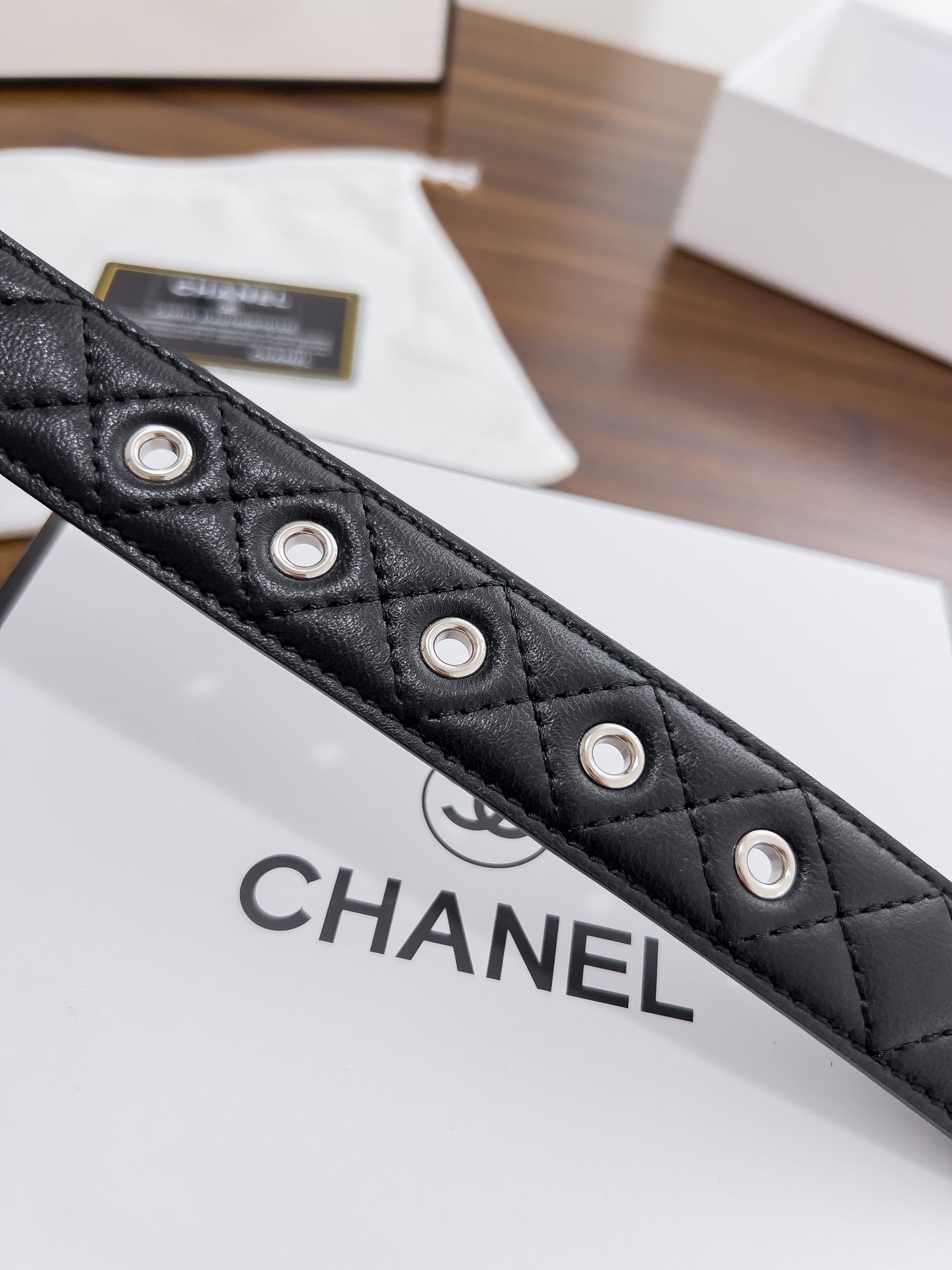 Women's chain buckle belt, 3.0cm