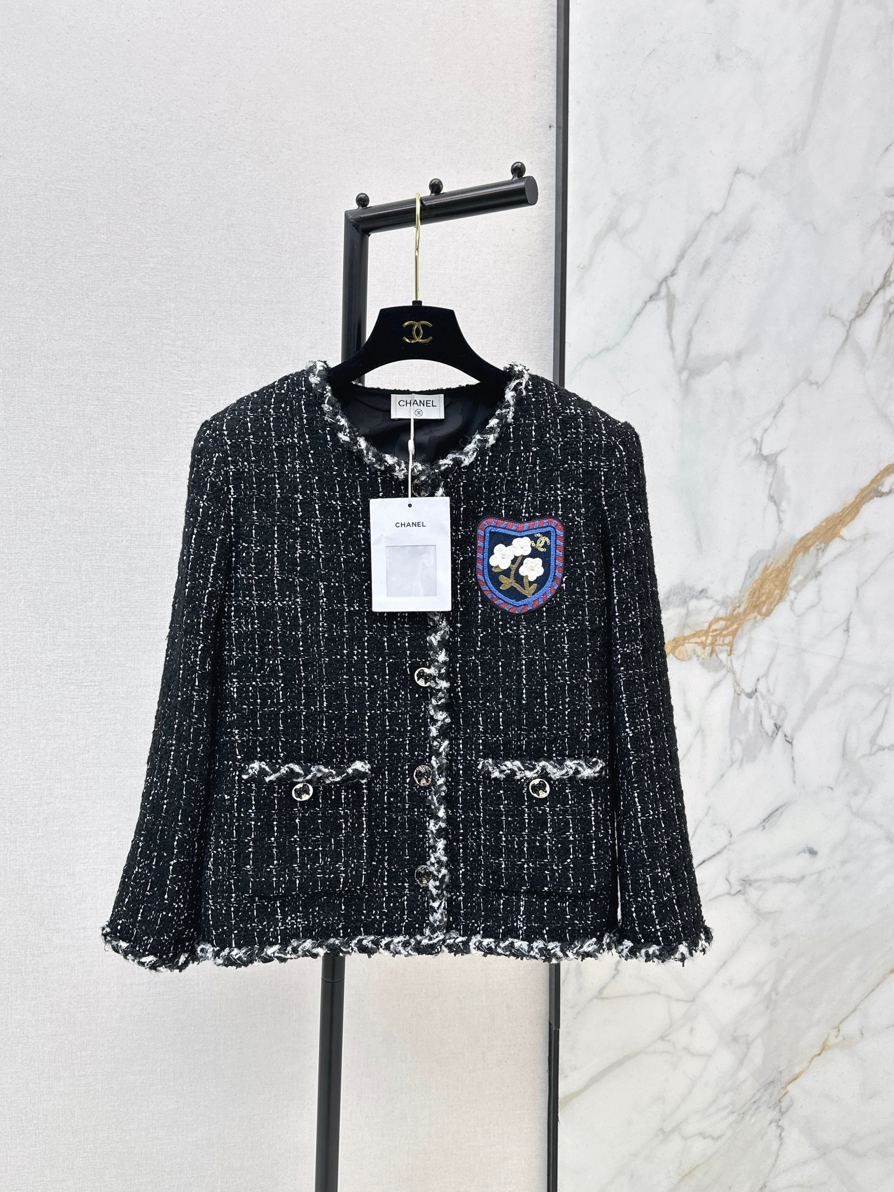 26SS New Woven Tweed Jacket