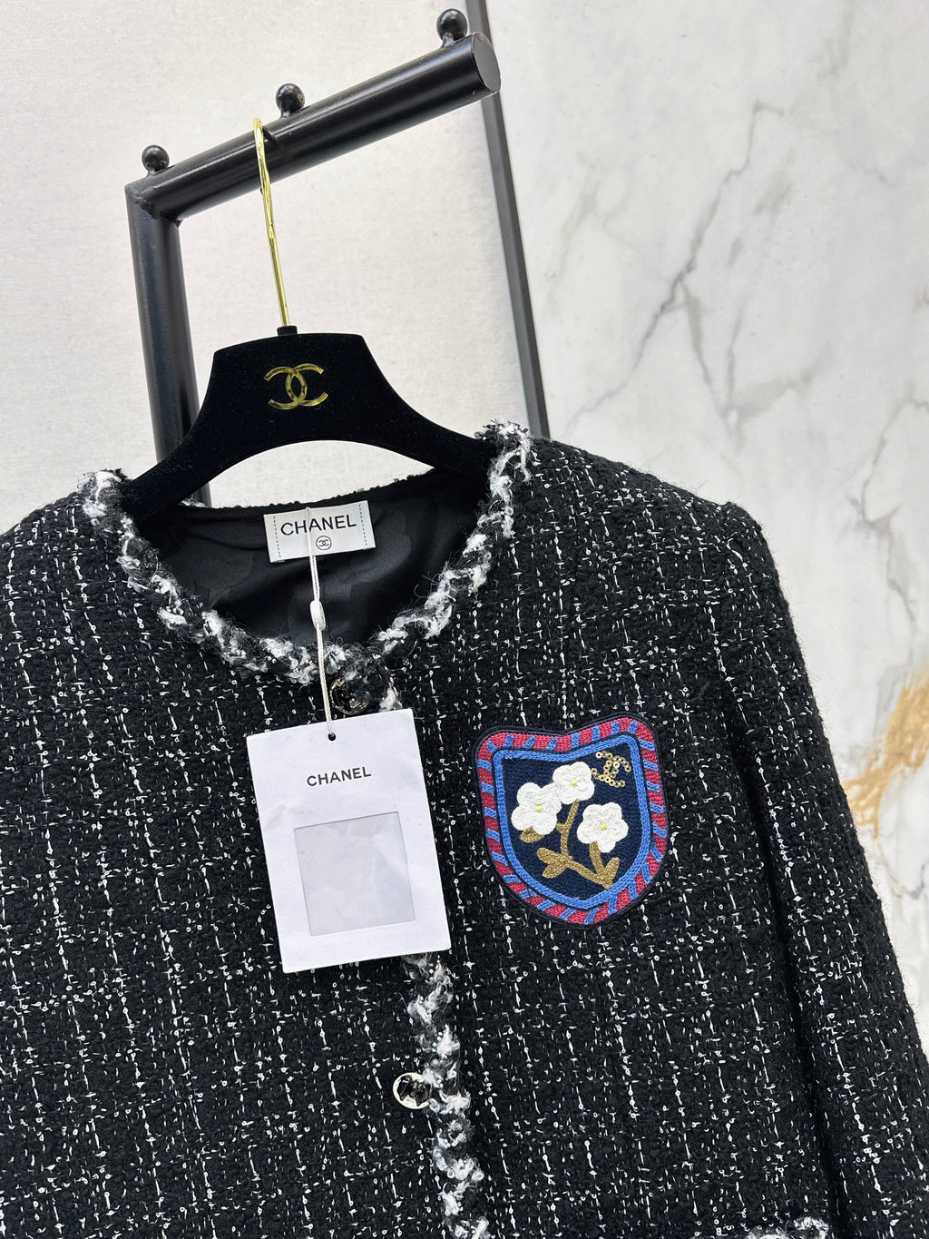 26SS New Woven Tweed Jacket