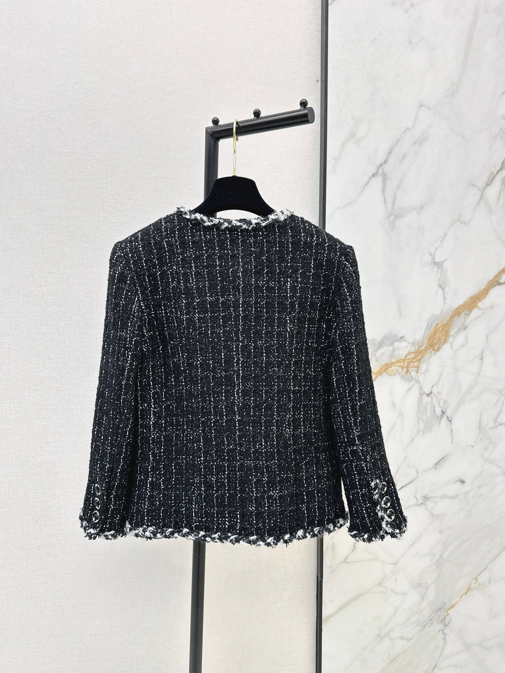 26SS New Woven Tweed Jacket