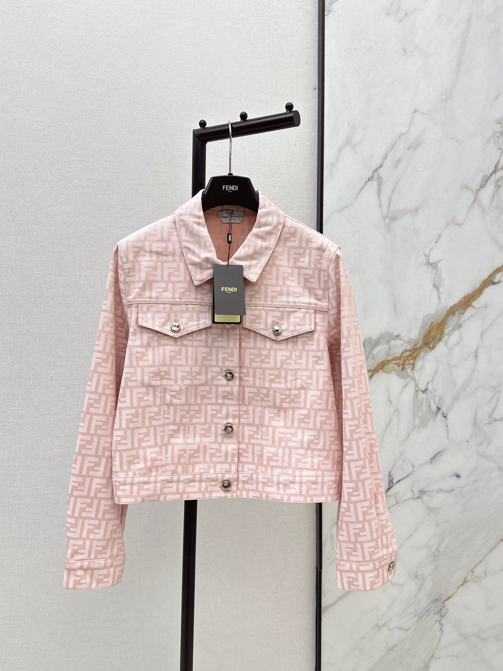 26SS Spring/Summer Newest Jacquard Denim Jacket