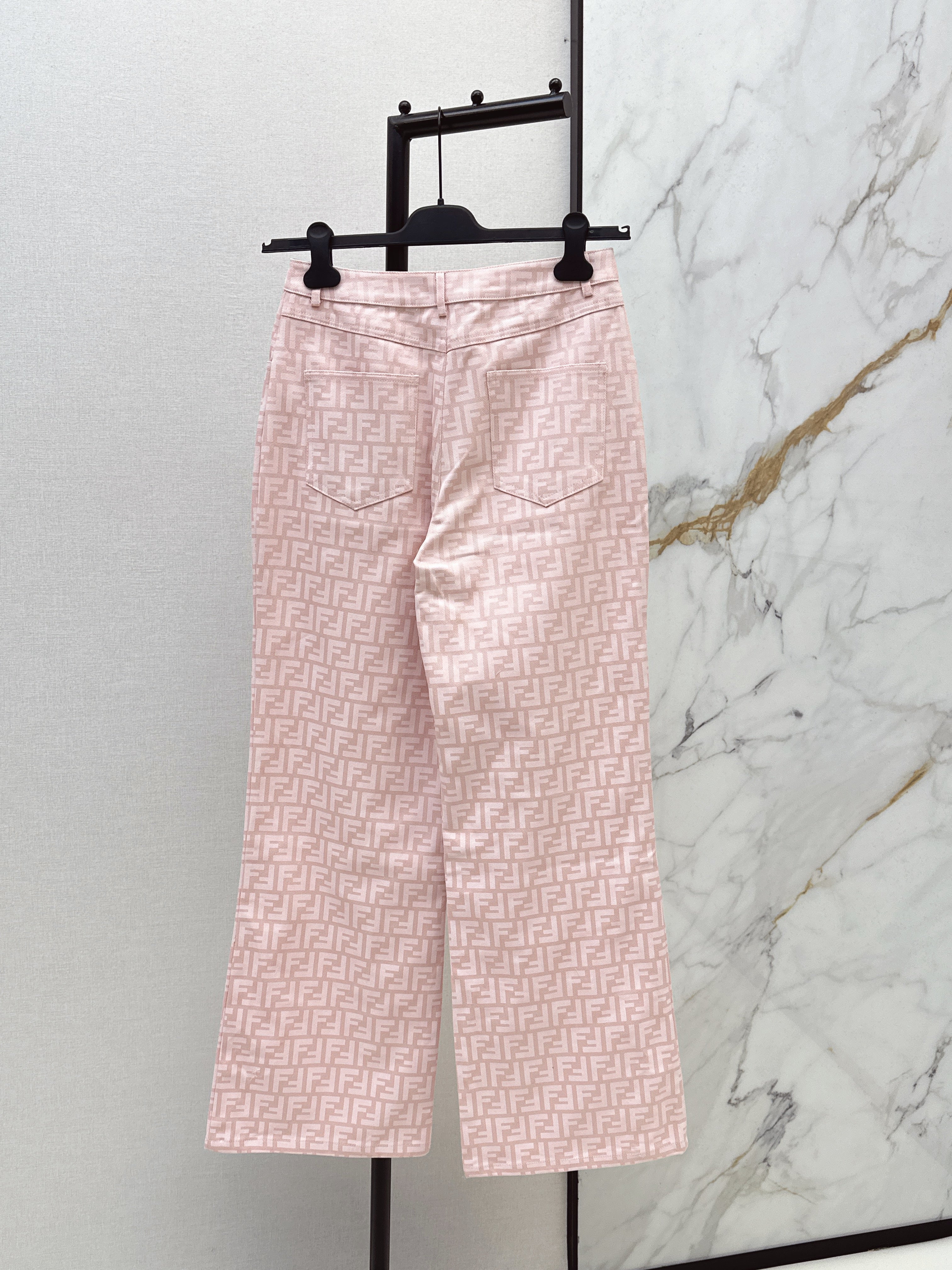 26SS Spring/Summer Newest Jacquard Denim Pants