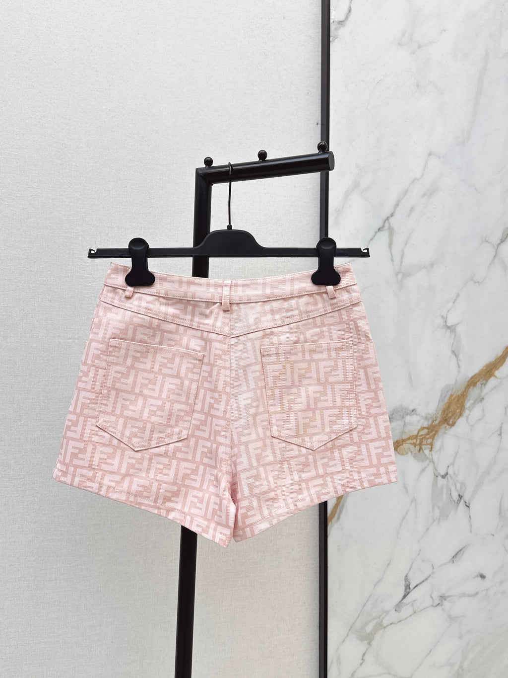 26SS Spring/Summer Newest Jacquard Denim Shorts