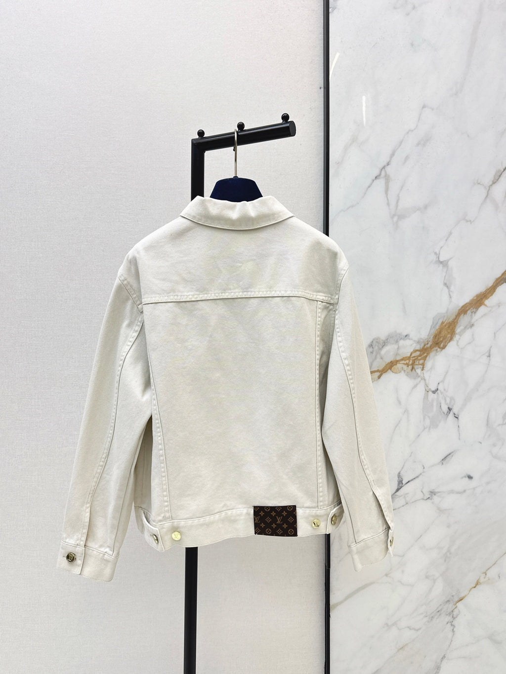 26SS Embroidered Denim Jacket