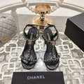 26SS Chain-embellished High Heels