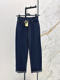 26SS New Arrival: Raw Indigo Collared Denim Jeans