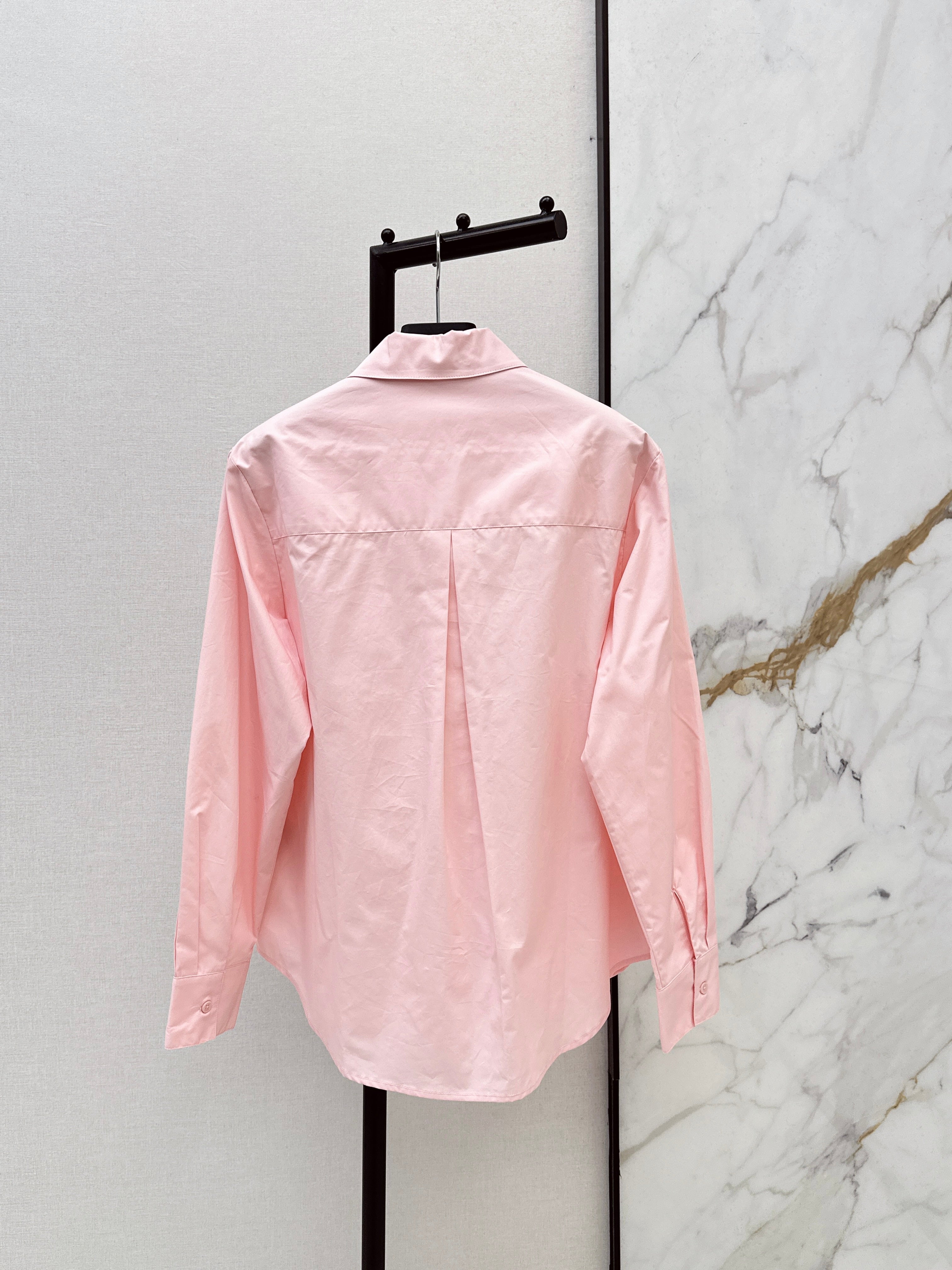 26SS New Arrival: Ribbon-Embellished Shirt
