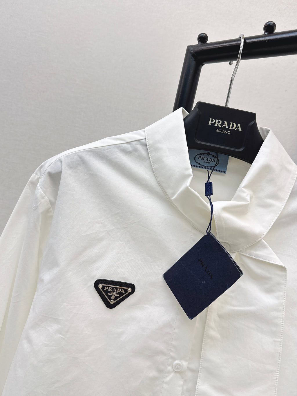 26SS New Arrival: Ribbon-Embellished Shirt