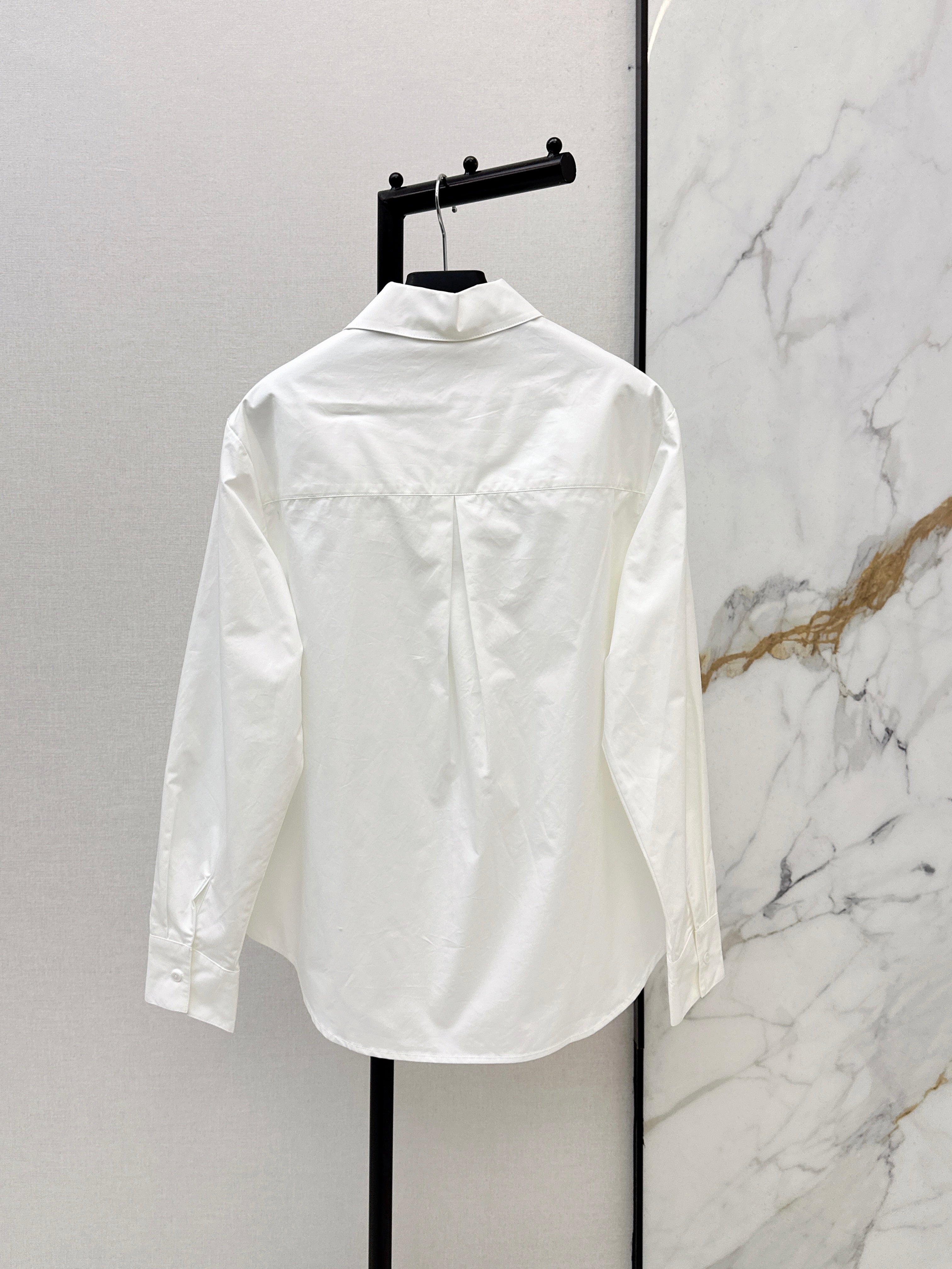 26SS New Arrival: Ribbon-Embellished Shirt