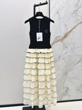 26SS Sweetheart Ballet-Style Dress with Paneled Design