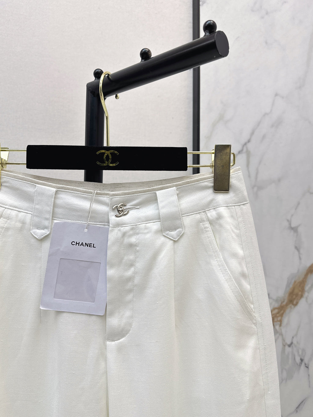 26SS Relaxed-Fit High-Waisted Wide-Leg Trousers