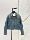26SS Embroidered Denim Jacket