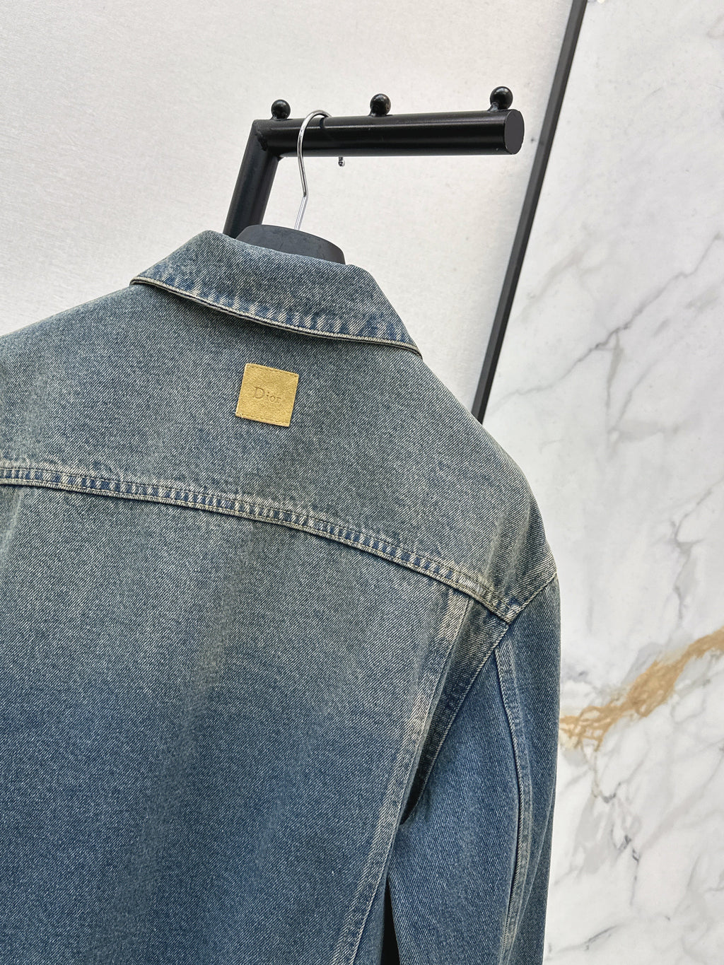 26SS Embroidered Denim Jacket