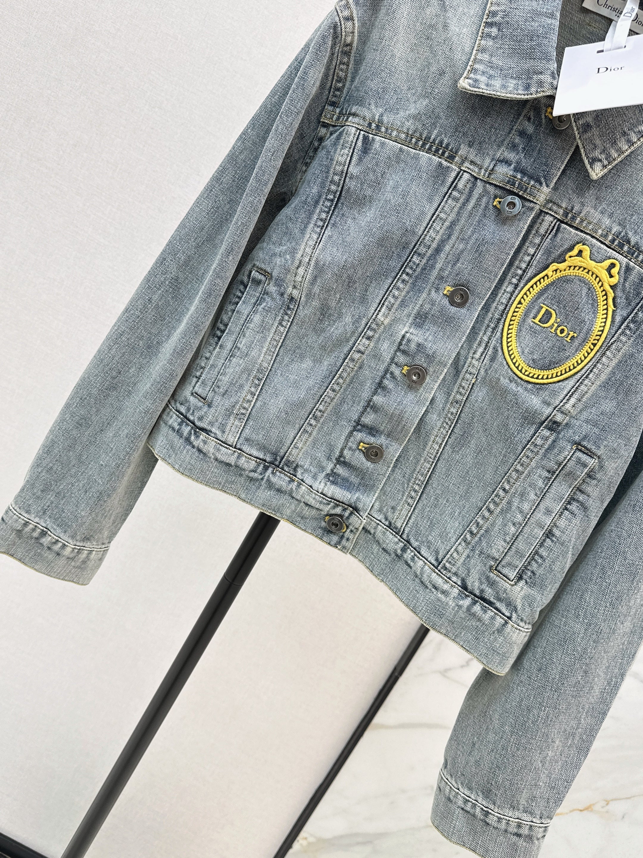 26SS Spring/Summer Latest Style: Vintage Washed Denim Jacket
