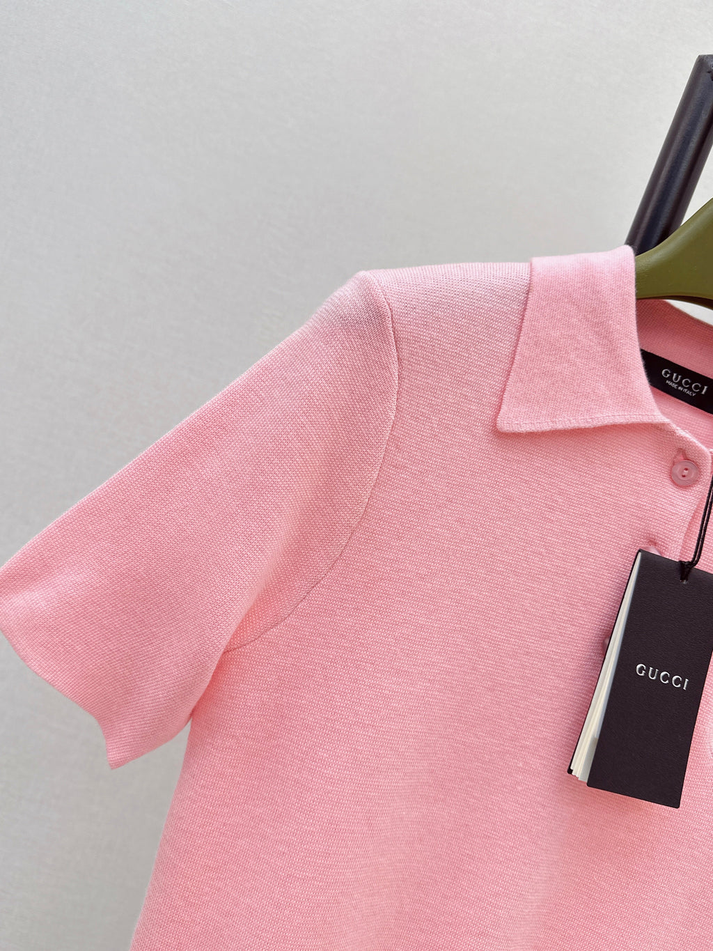 26SS Spring/Summer Newest Polo Collar Knit Sweater with Embroidery