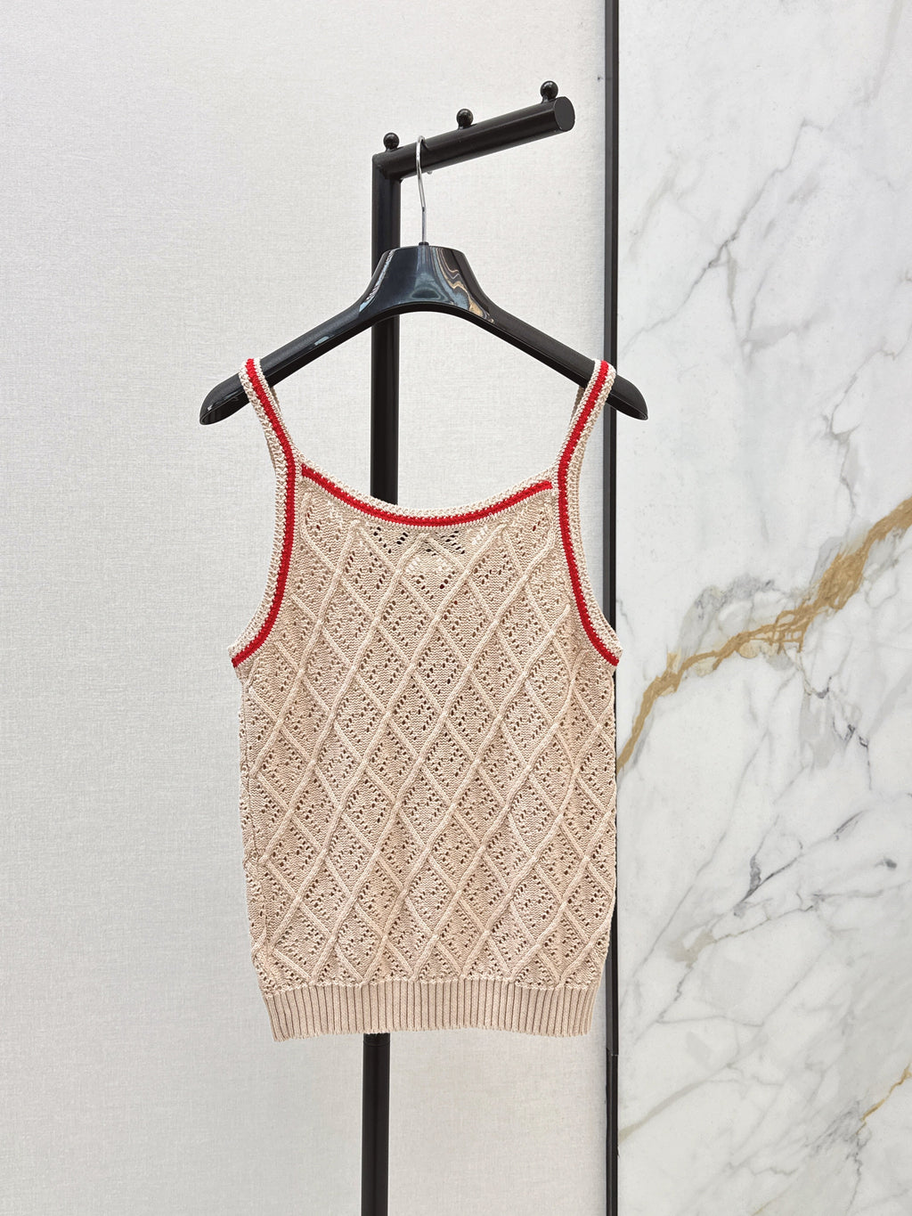 26SS Spring/Summer 3D Jacquard Decorated Camisole