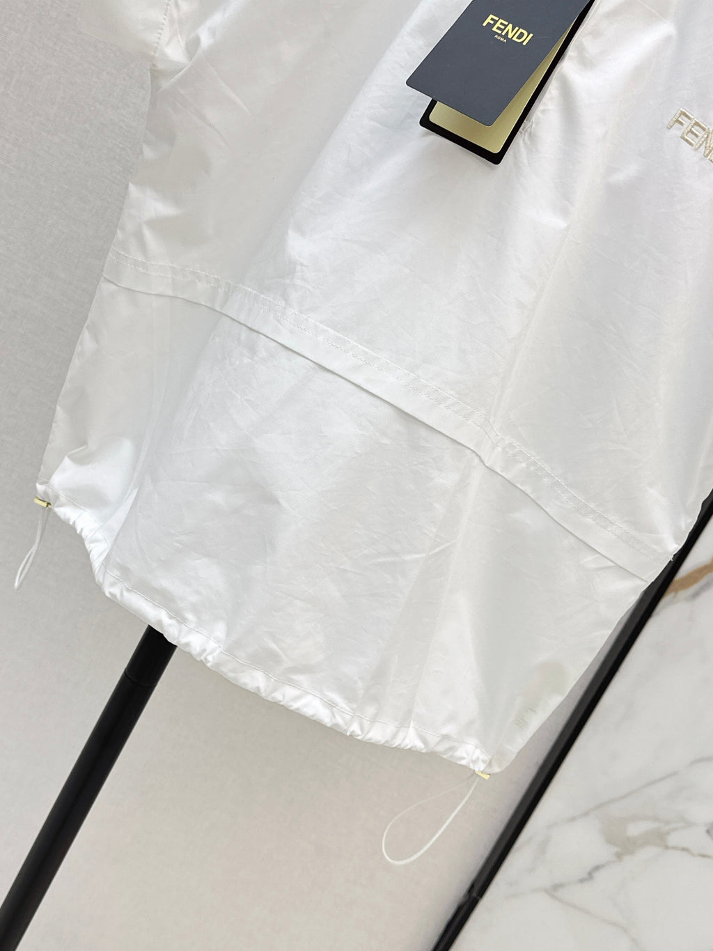 26SS New Drop-Shoulder Design Letter Embroidered Shirt