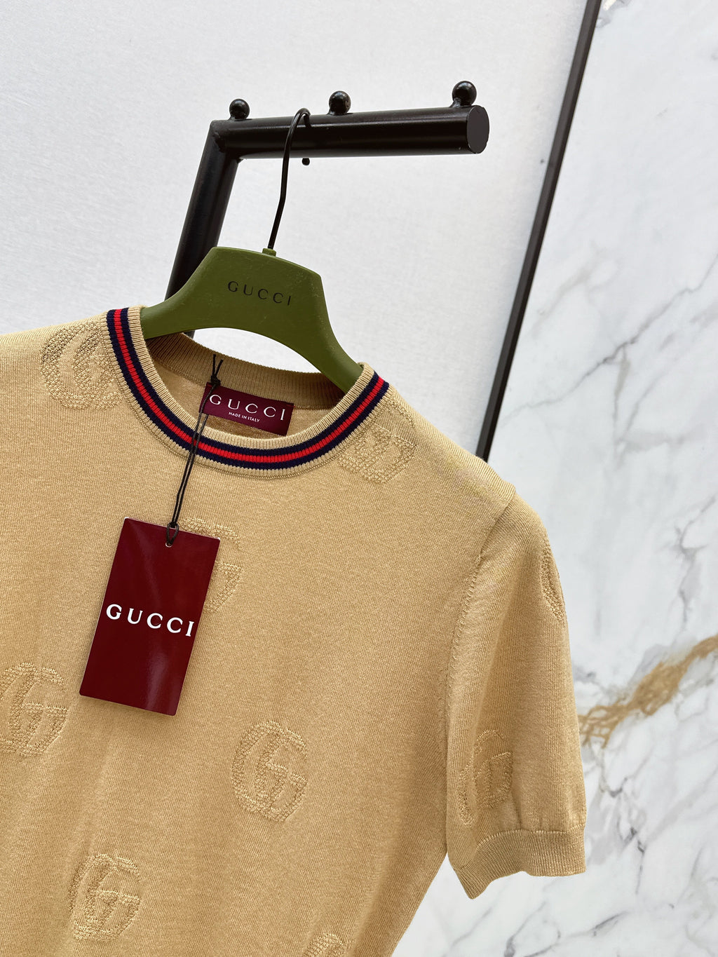 26SS Classic Jacquard Crewneck Sweater