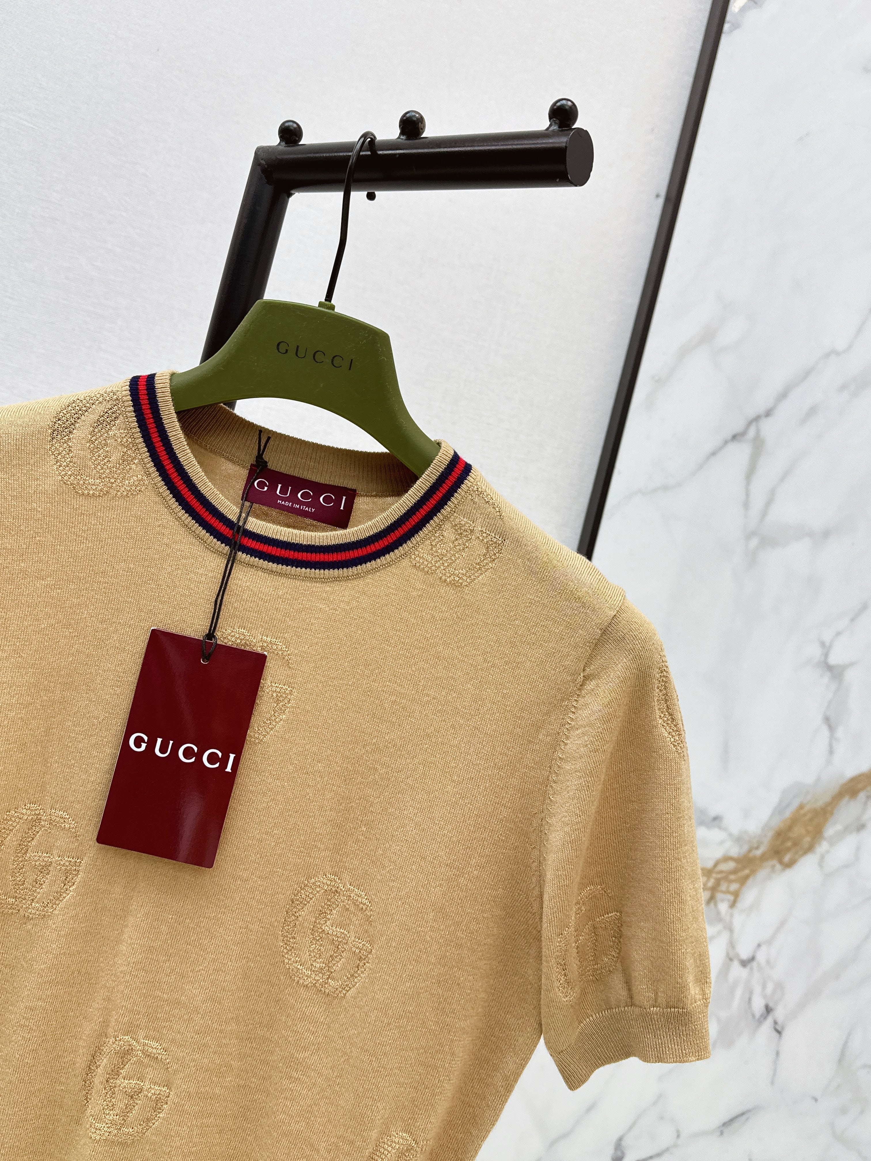 26SS Classic Jacquard Crewneck Sweater