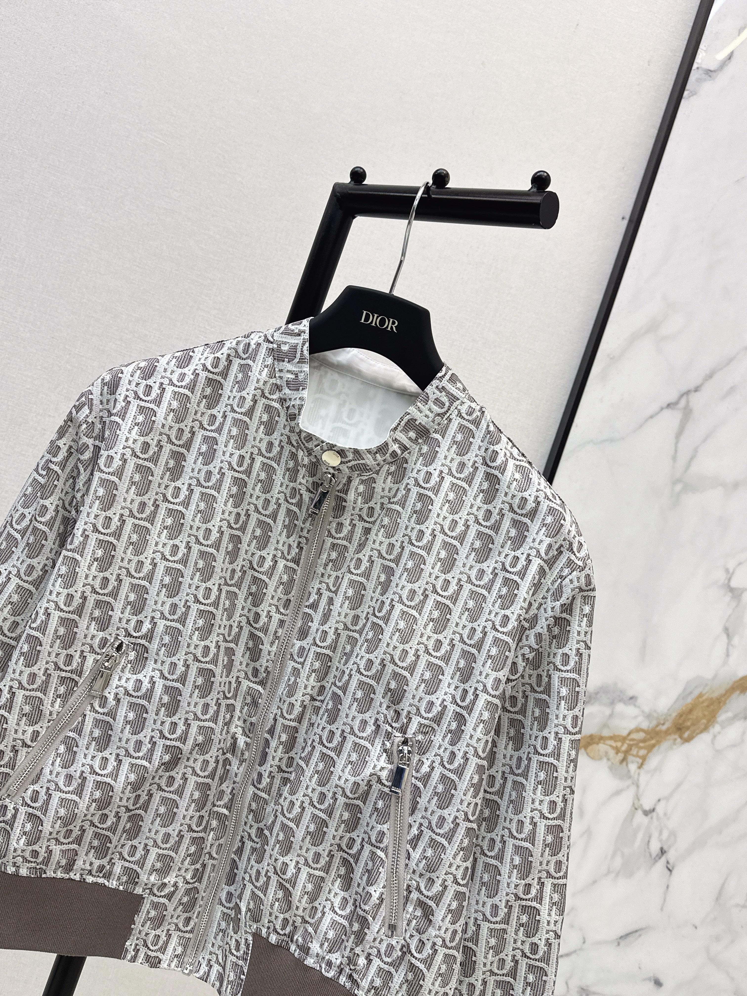 26SS Reversible Stand-Collar Jacket