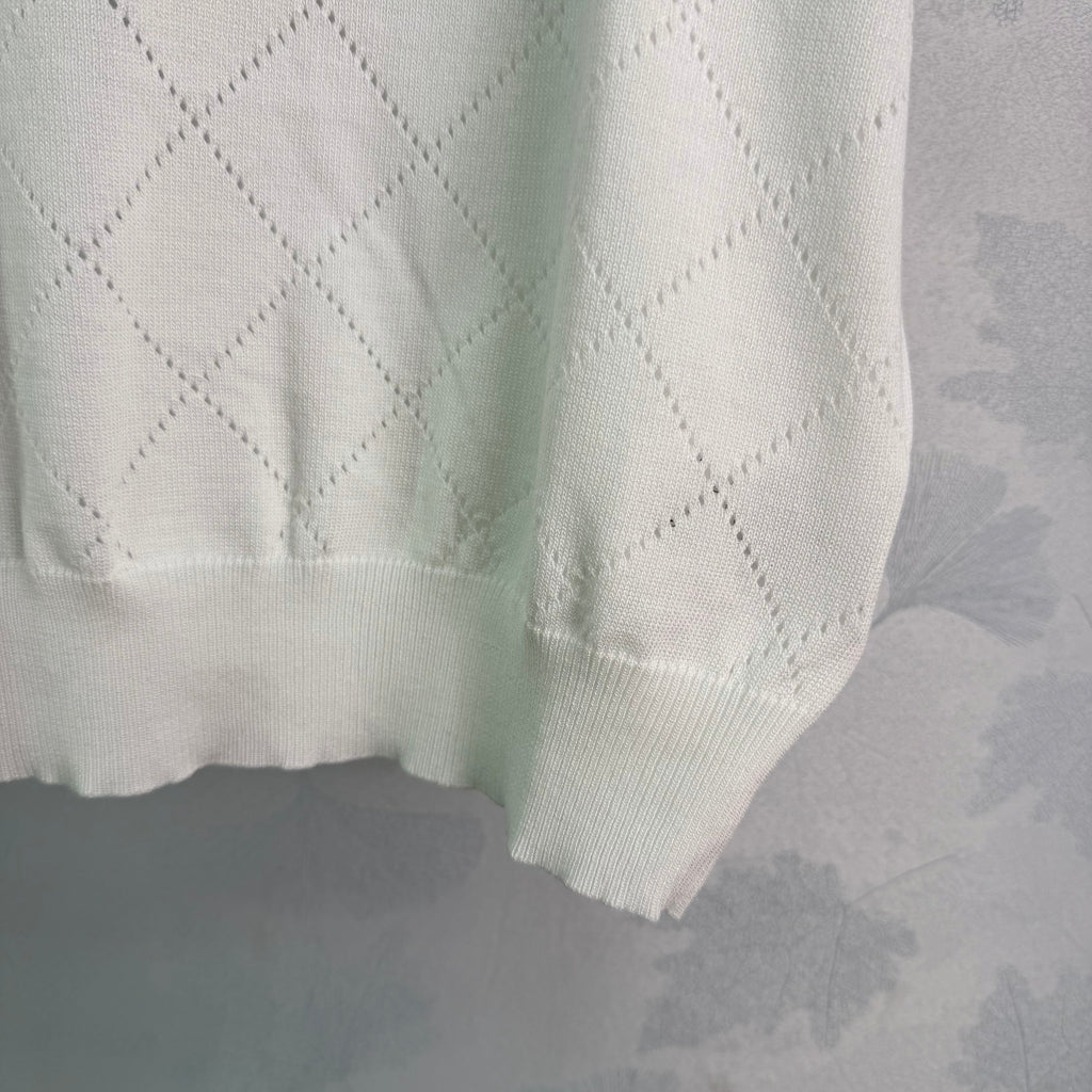 26 New Knitted Short-Sleeve Top