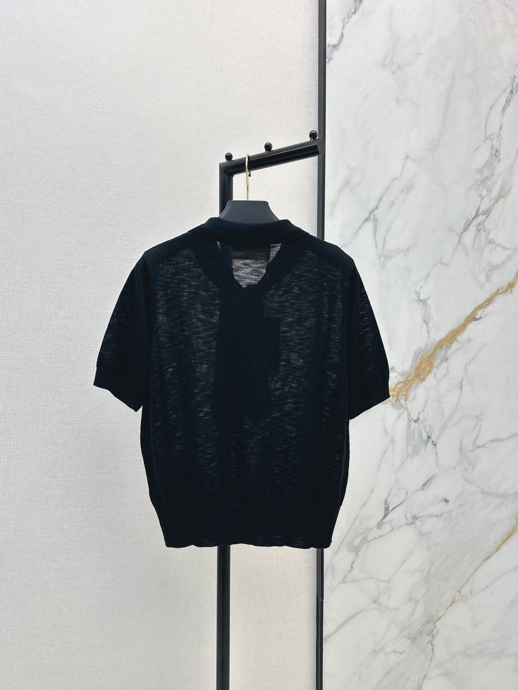 26SS — New Polka-Dot Short-Sleeve Top with Streamers