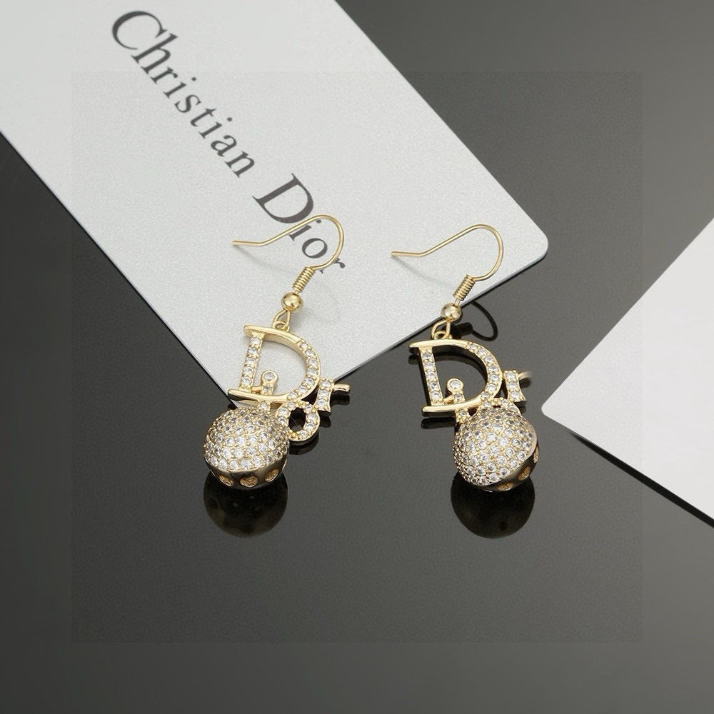 Letter earrings and studs