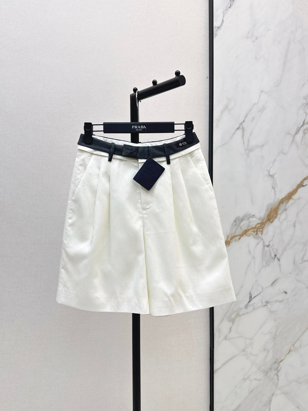 26SS - New Color-Blocked Waistband Design Shorts
