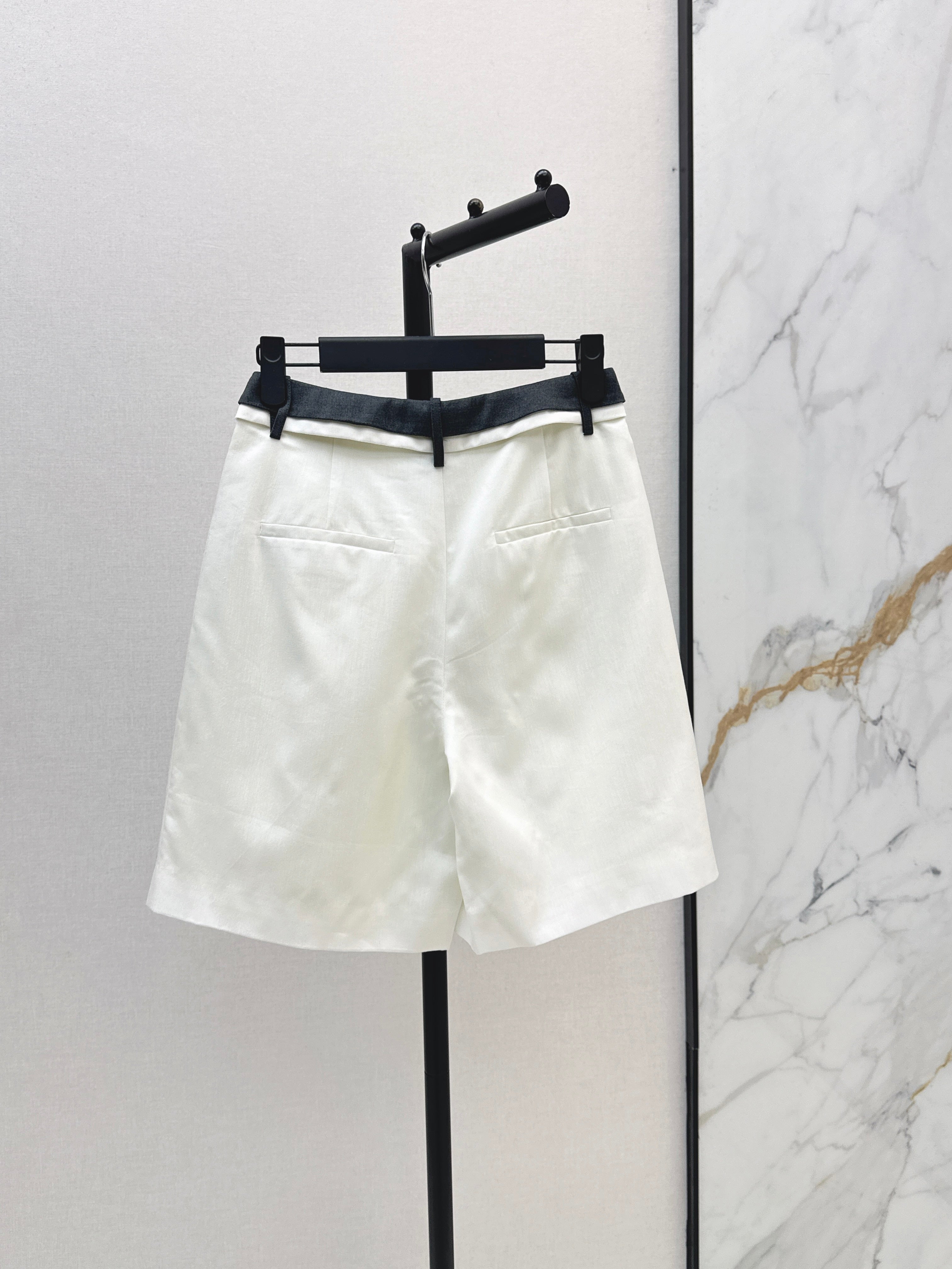26SS - New Color-Blocked Waistband Design Shorts