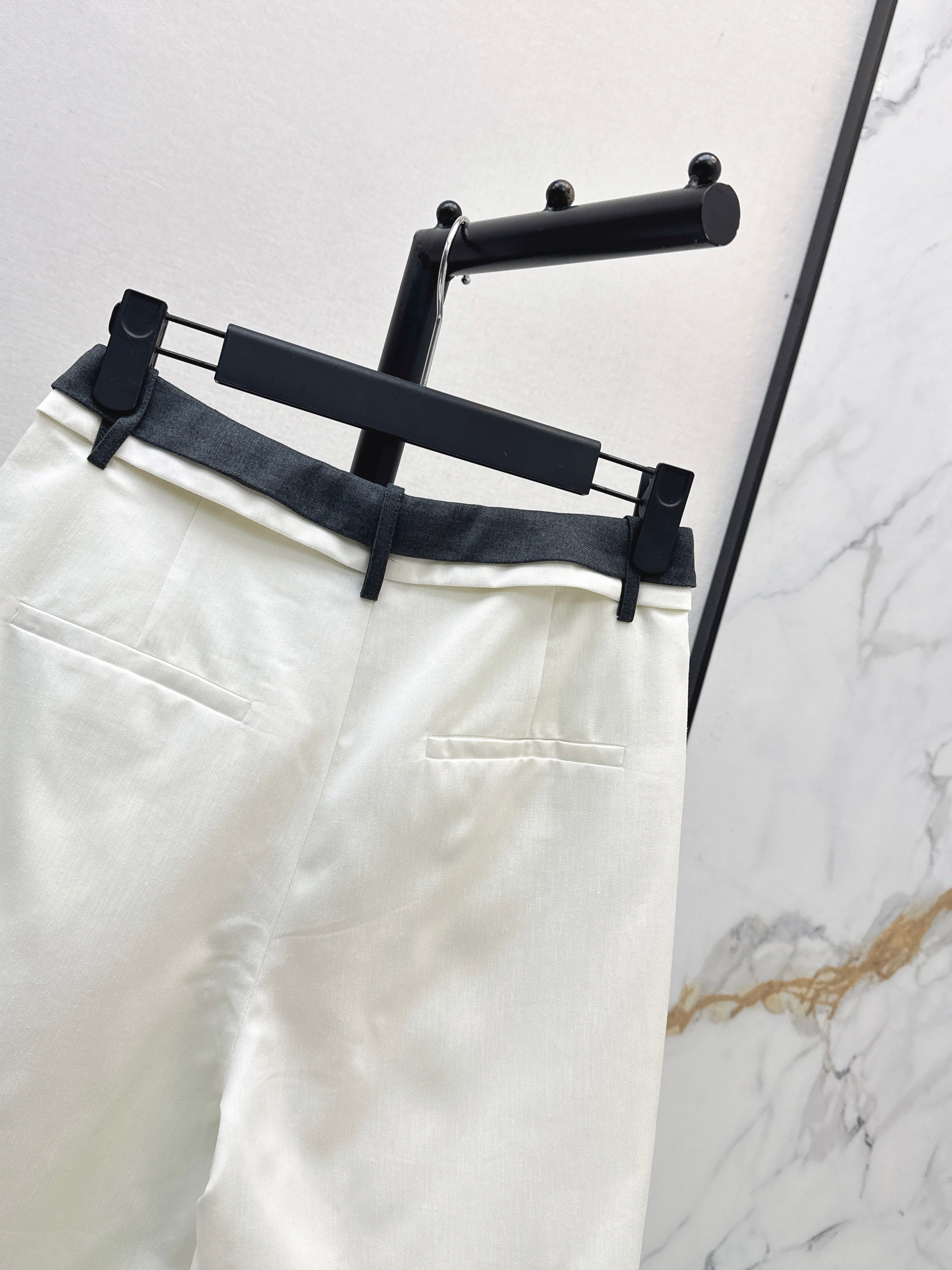 26SS - New Color-Blocked Waistband Design Shorts