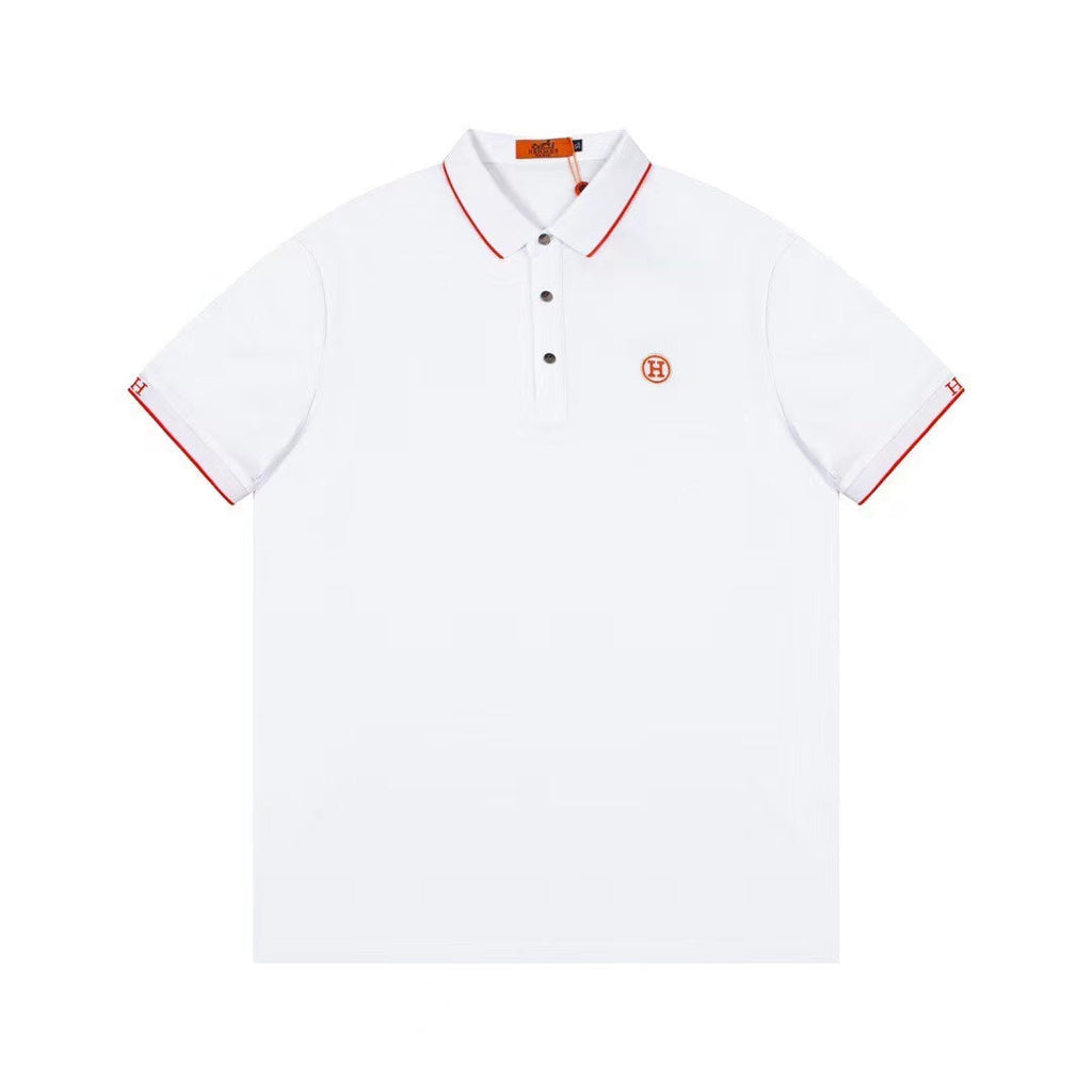 New chest printed polo shirt