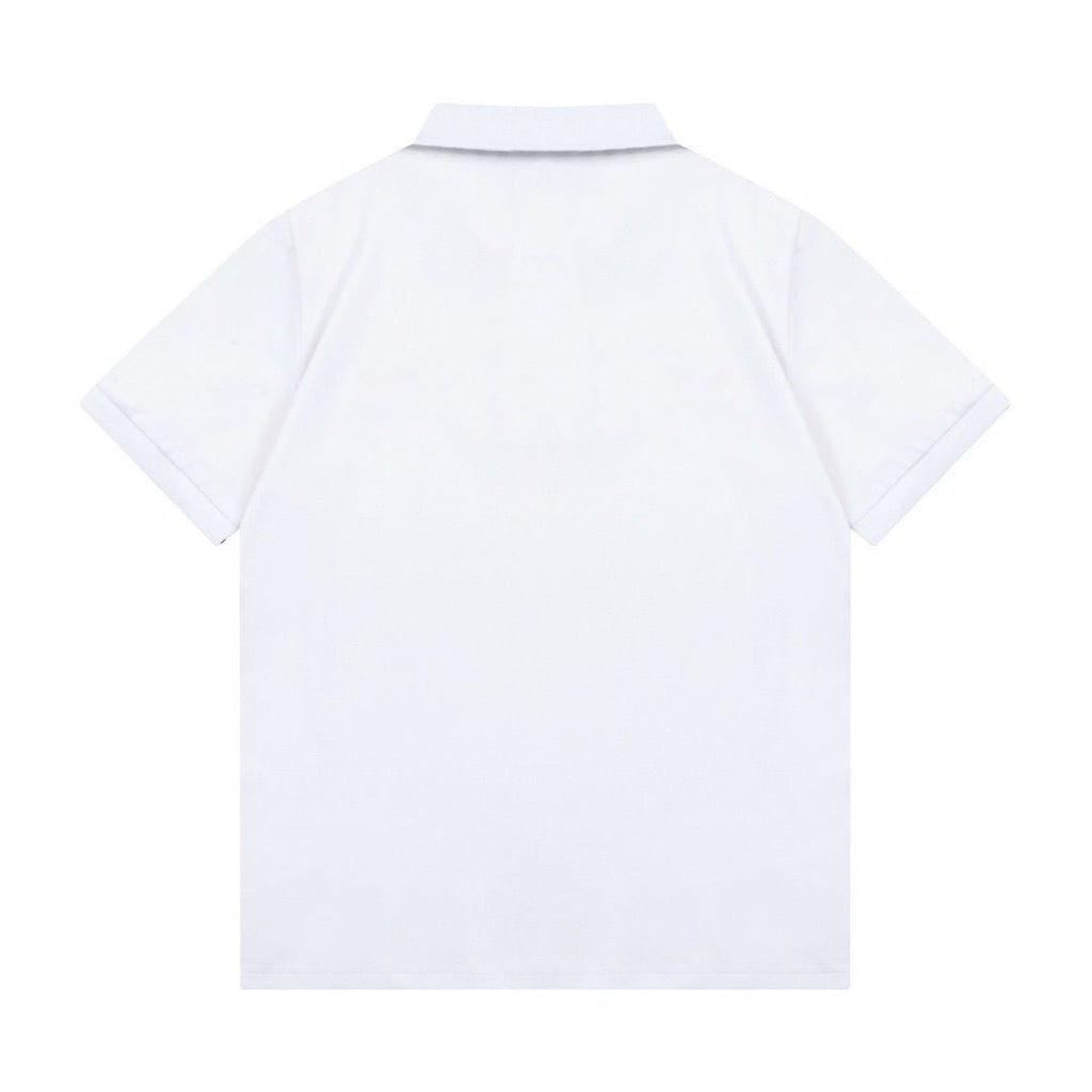 Classic Double Row Letter Polo Short Sleeve